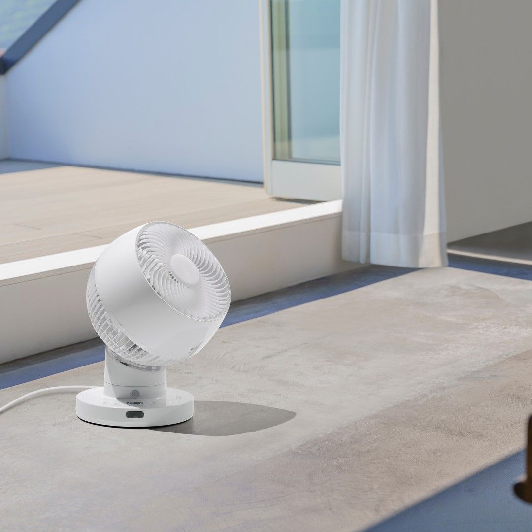 節電センサー付 DCスイングサーキュレーター 360 ホワイト スリーアップ THREEUP