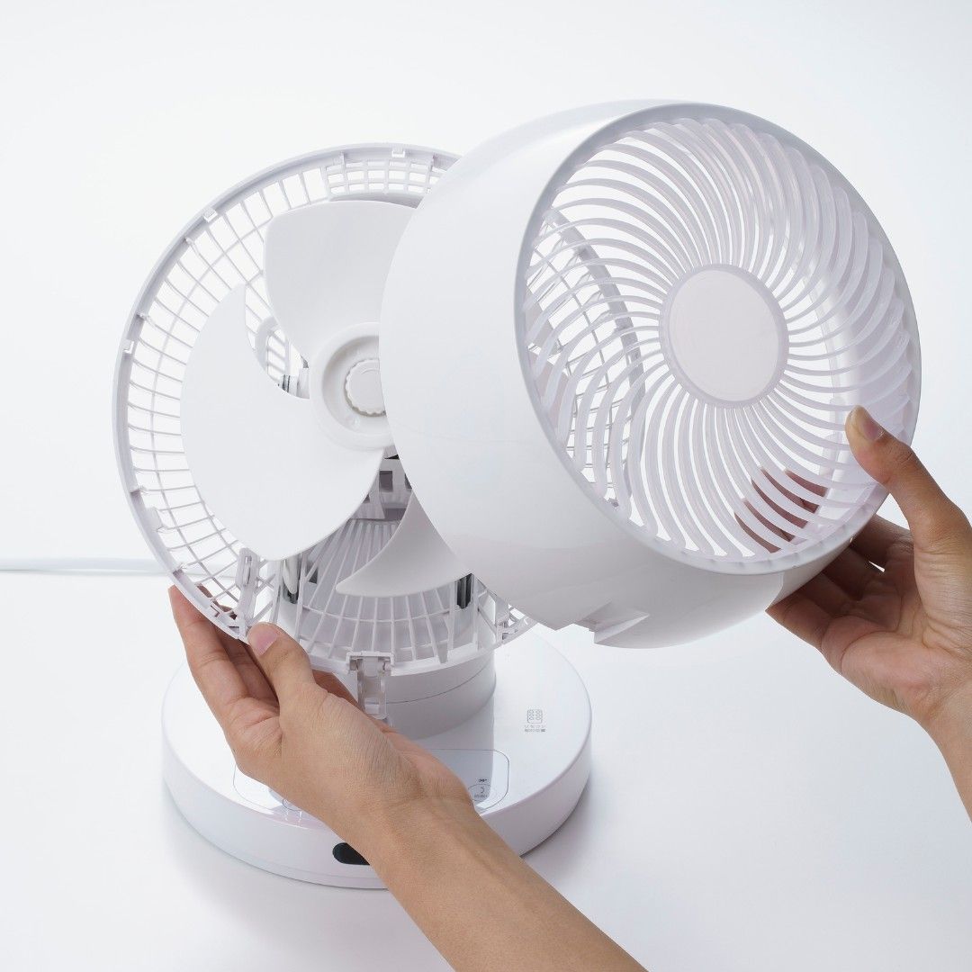 節電センサー付 DCスイングサーキュレーター 360 ホワイト スリーアップ THREEUP