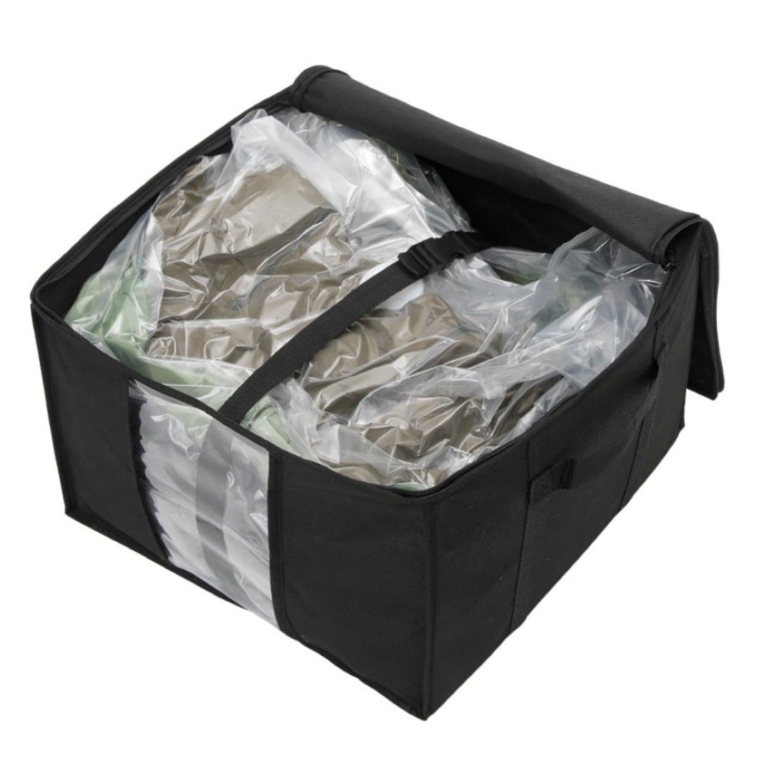 圧縮収納ケース ゆとり 衣類用 アルファックス alphax