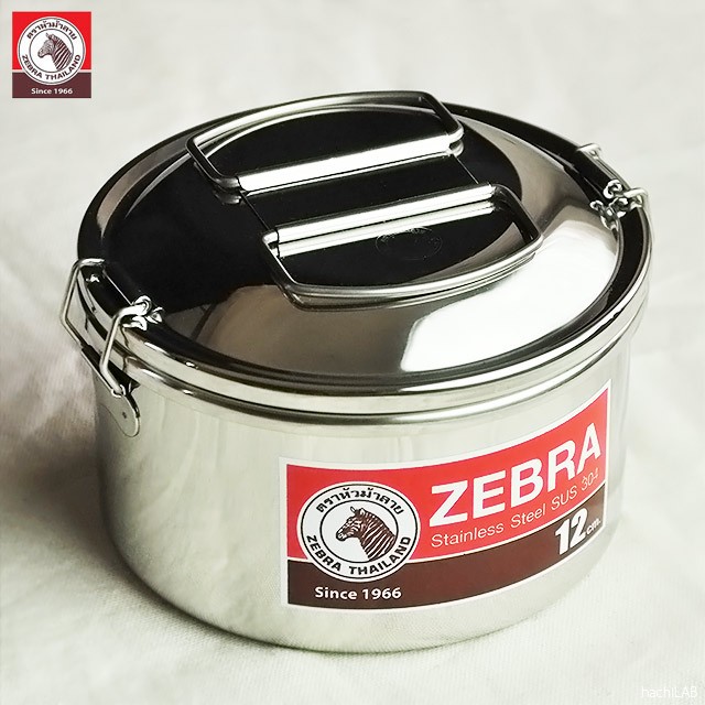 zebra（ゼブラ）ステンレス ランチボックス 16cm 弁当箱