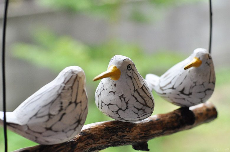 カモメのオーナメント 鳥 オブジェ /天井 吊り下げ 飾り インテリア