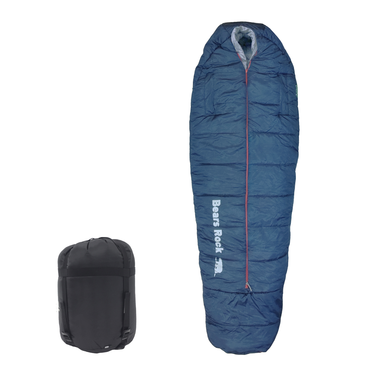 Bears Rock（ベアーズロック） 寝袋 冬用 車中泊 -15度 マミー型