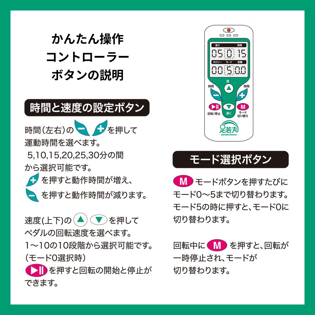 ブランディングジャパン 楽らく 電動 サイクル マシン 足若丸 運動不足