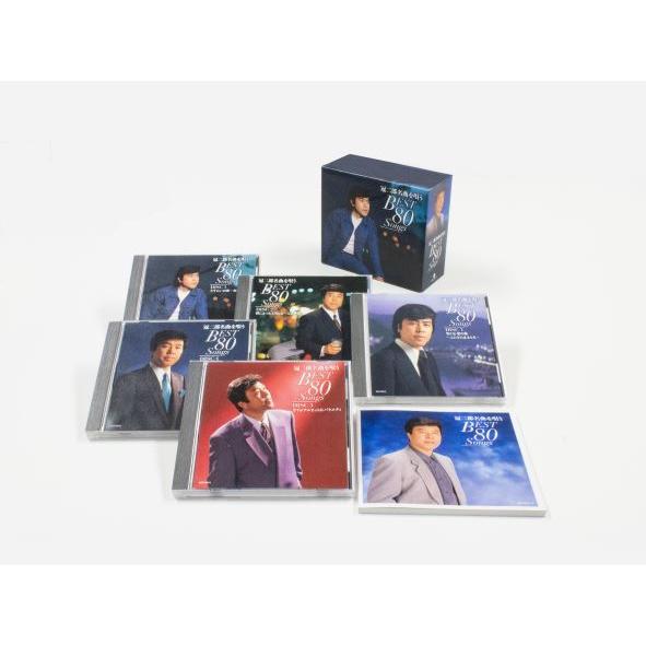 日本コロムビア 新品 冠二郎名曲を唄う BEST80 Songs CD5枚組 全80曲