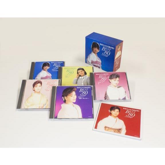 日本コロムビア 新品 松原のぶえ 名曲を唄う Best80 Songs CD5枚組全80