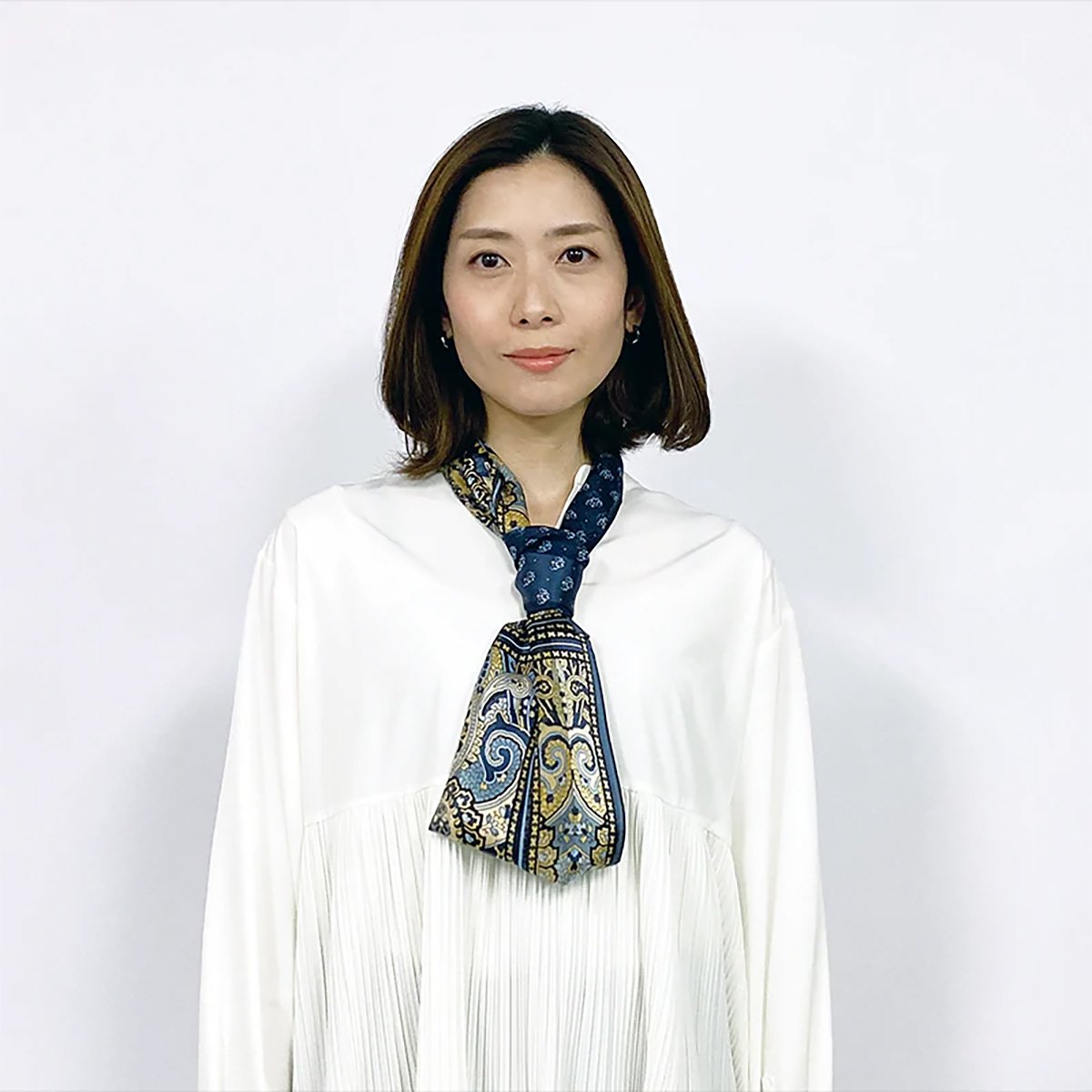 UVION レディース スヌード KINUWA 横浜シルク ループストール