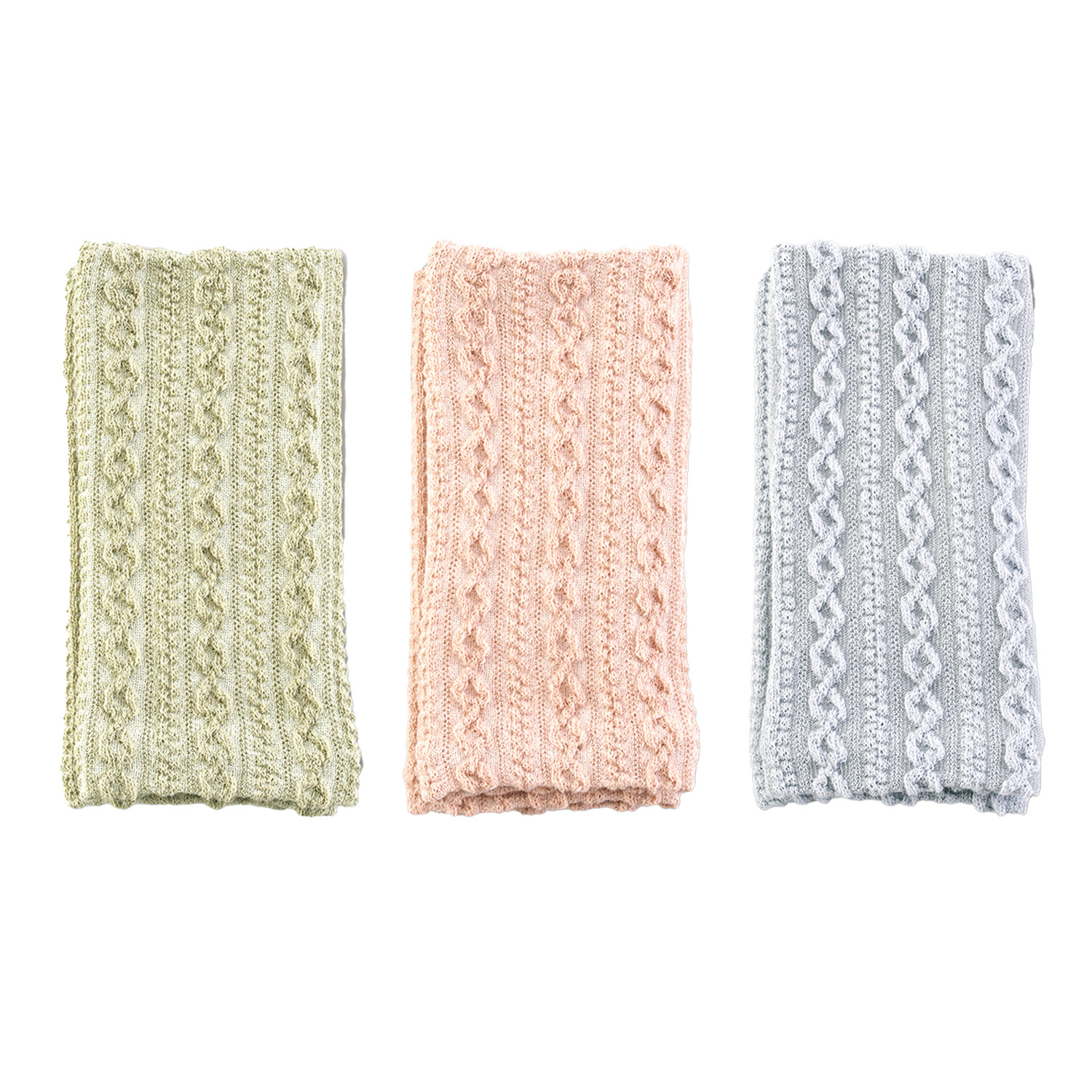 三笠（mikasa） 【3色set】2WAYウォーマー 内側シルク 手首足首