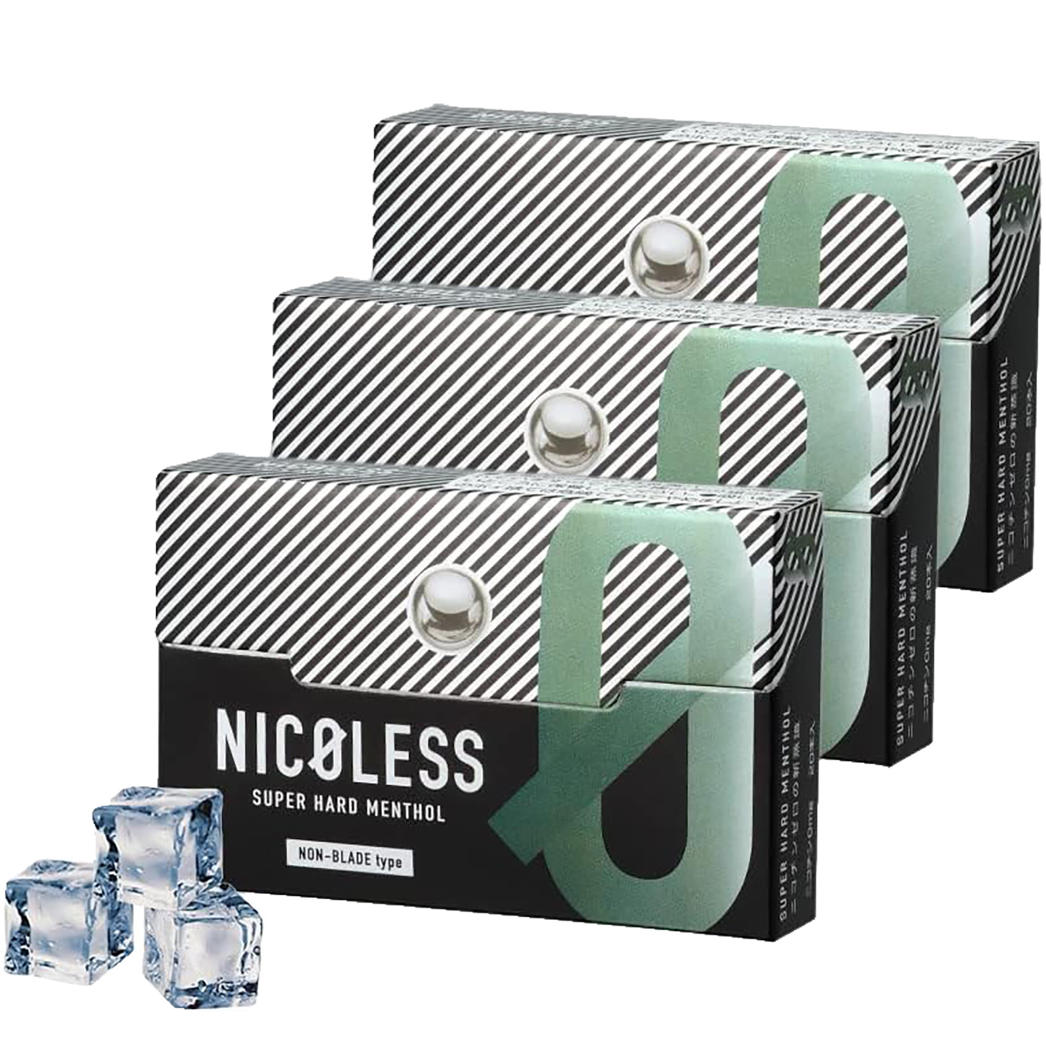ニコレス NICOLESS 3個セット ‐ 禁煙グッズ 節煙 誘導加熱式 茶葉スティック ニコチンゼロ ノンタール 加熱式 加熱式スティック IQOS ILUMA 電子たばこ｜kurazo｜02