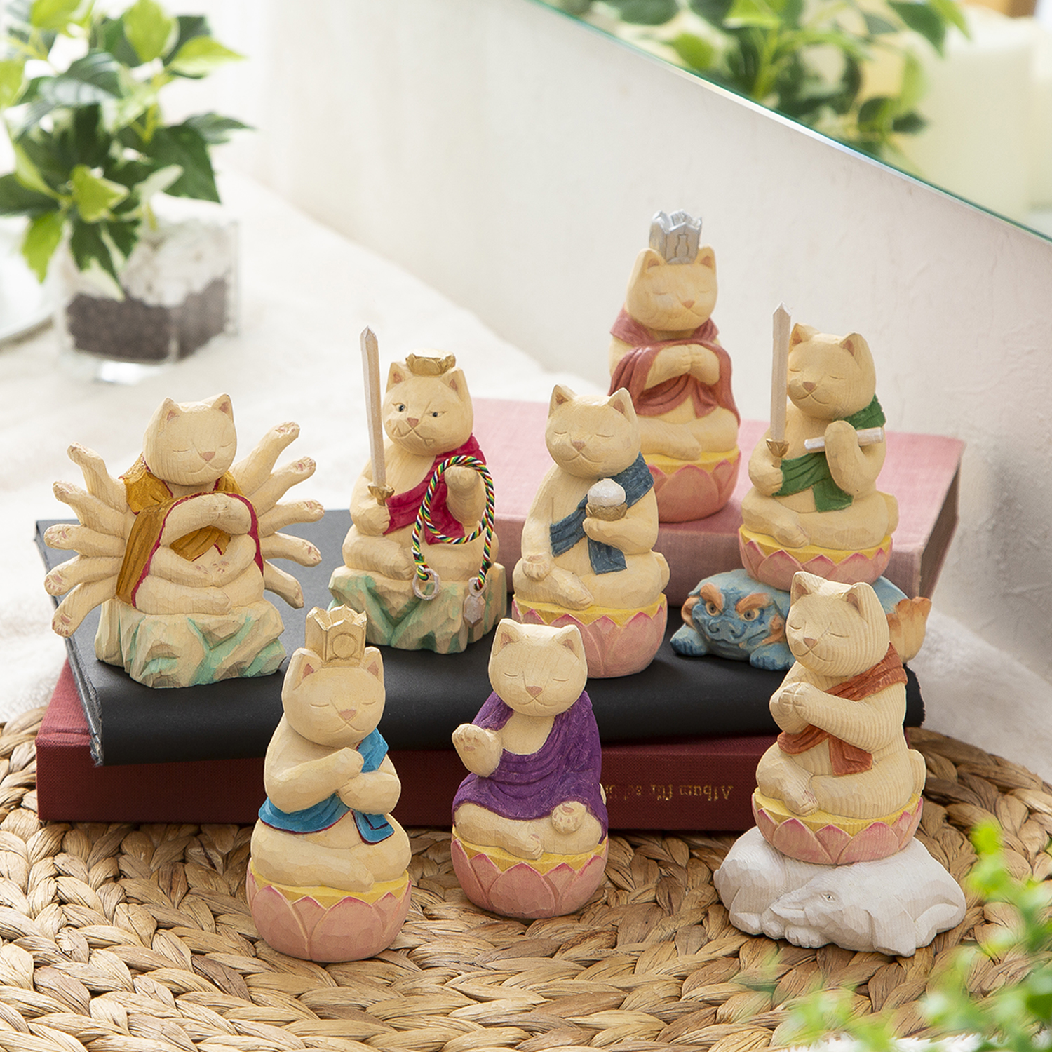 メーカー直送 猫buddha ニャンブッダ 十二支御守り本尊 千手観音 子