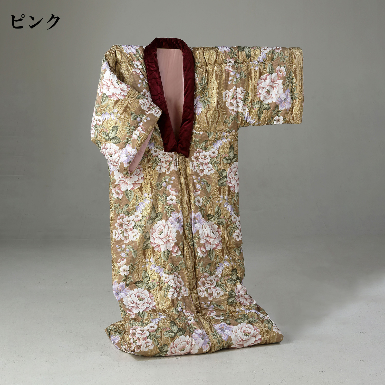 メーカー直送 英国羊毛入かいまきふとん‐掻い巻き かいまき 羊毛