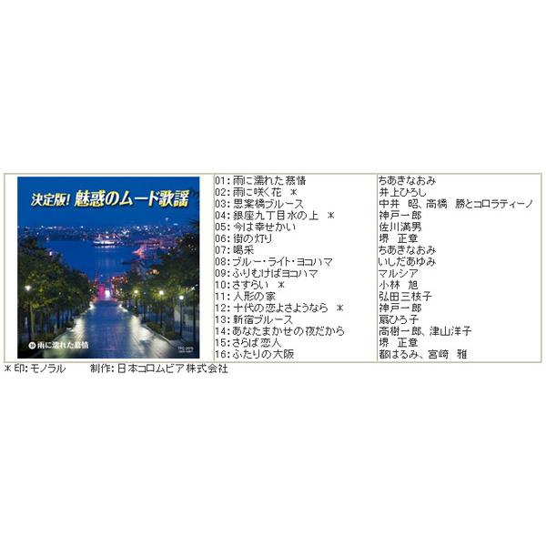 テイチク 新品 決定版魅惑のムード歌謡 CD10枚組 全160曲 カートン