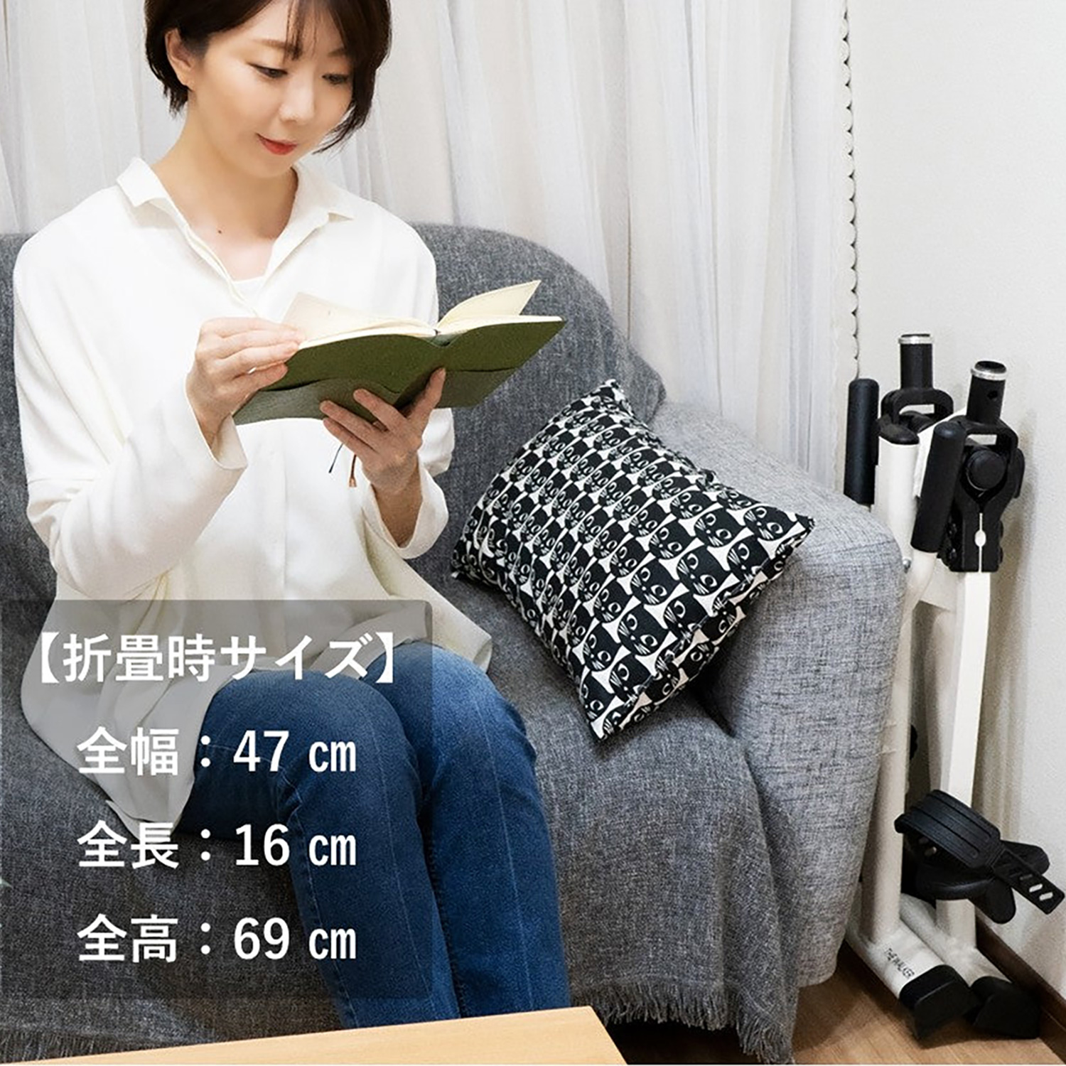 メーカー直送】座ウォーカー‐ 健康器具 シニア 高齢者 足腰 リハビリ