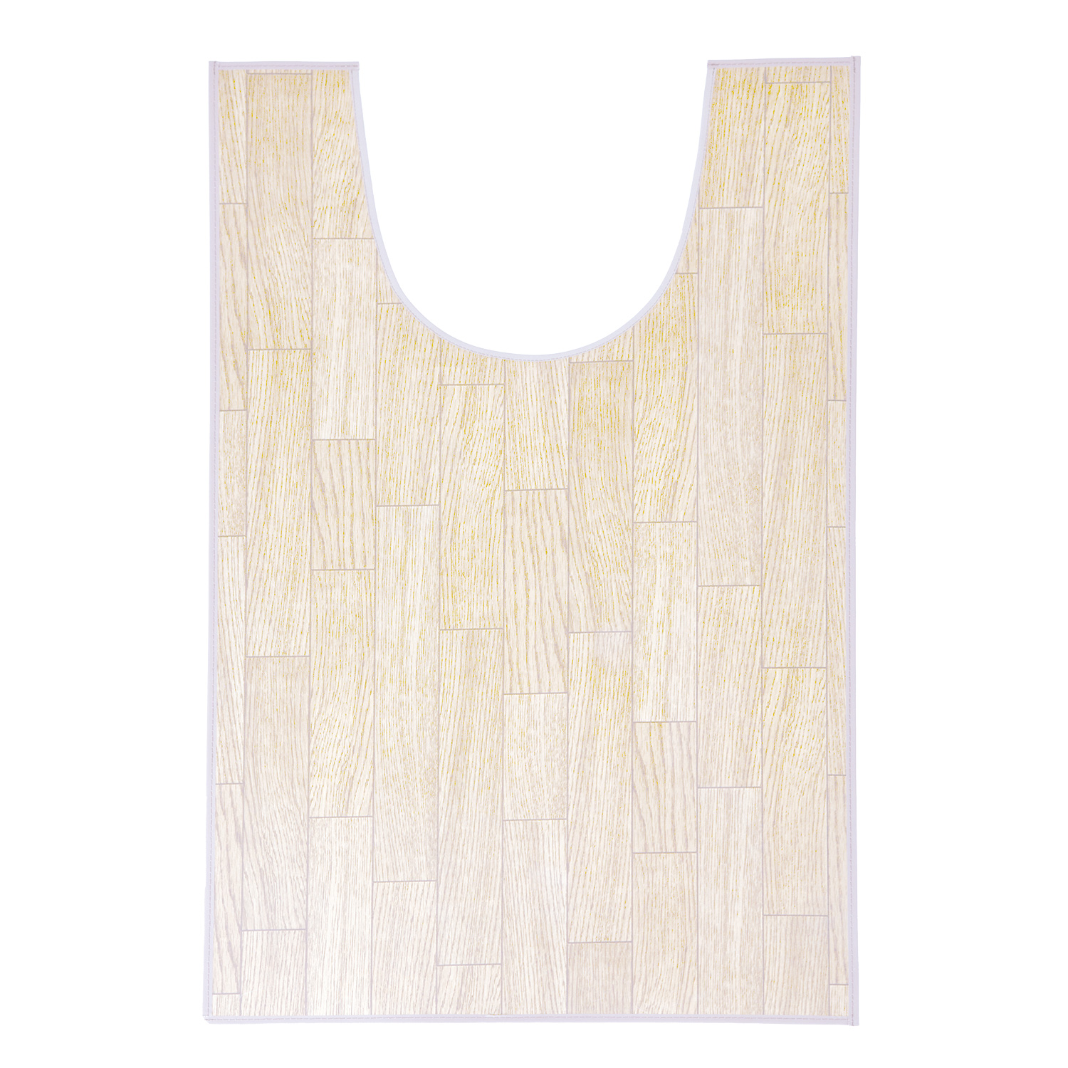Show-pla 日本製 トイレマット 拭ける フローリング調 60×100cm