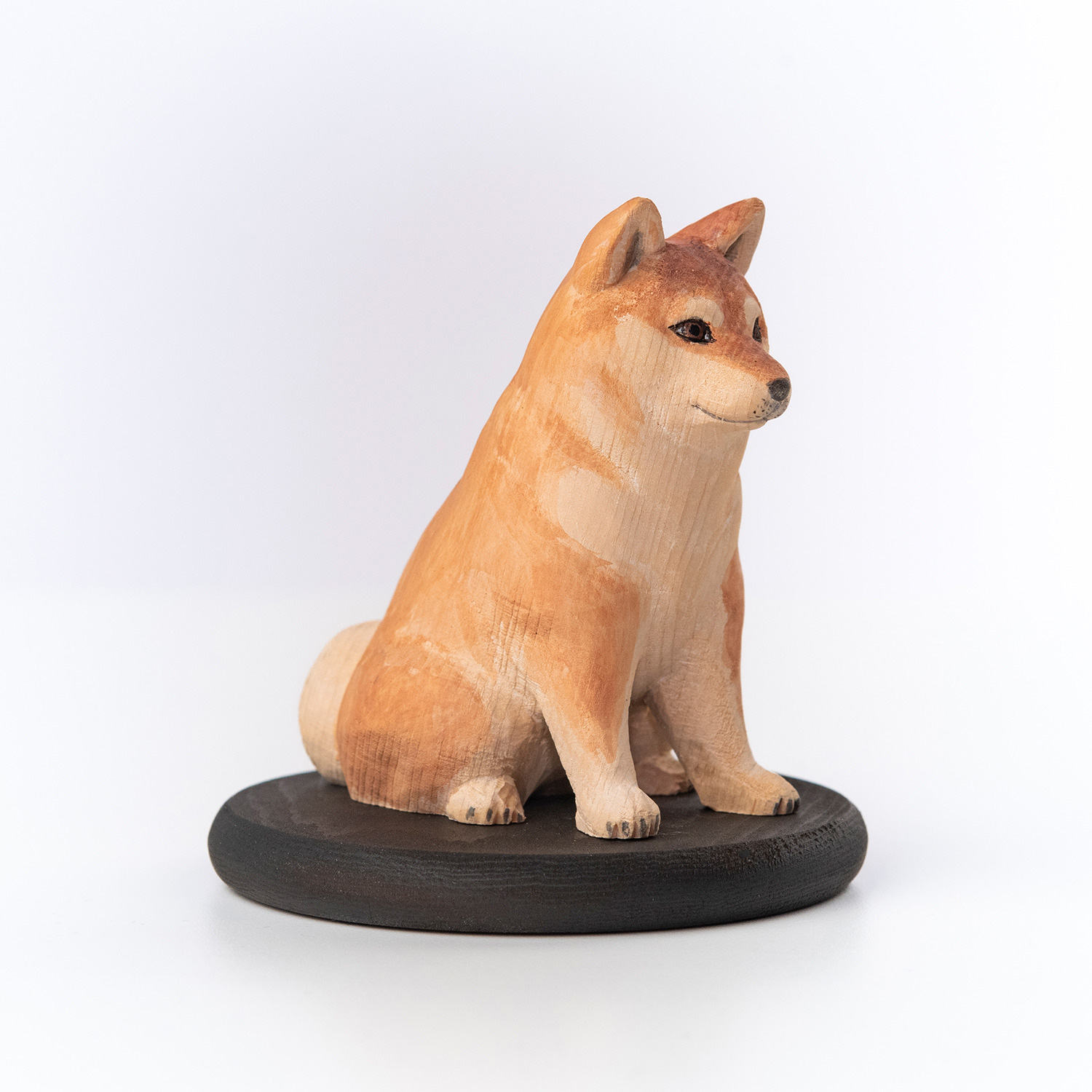 十二支木彫りコレクション「戌（いぬ）」正因山実相院 妙法寺開眼‐イヌ