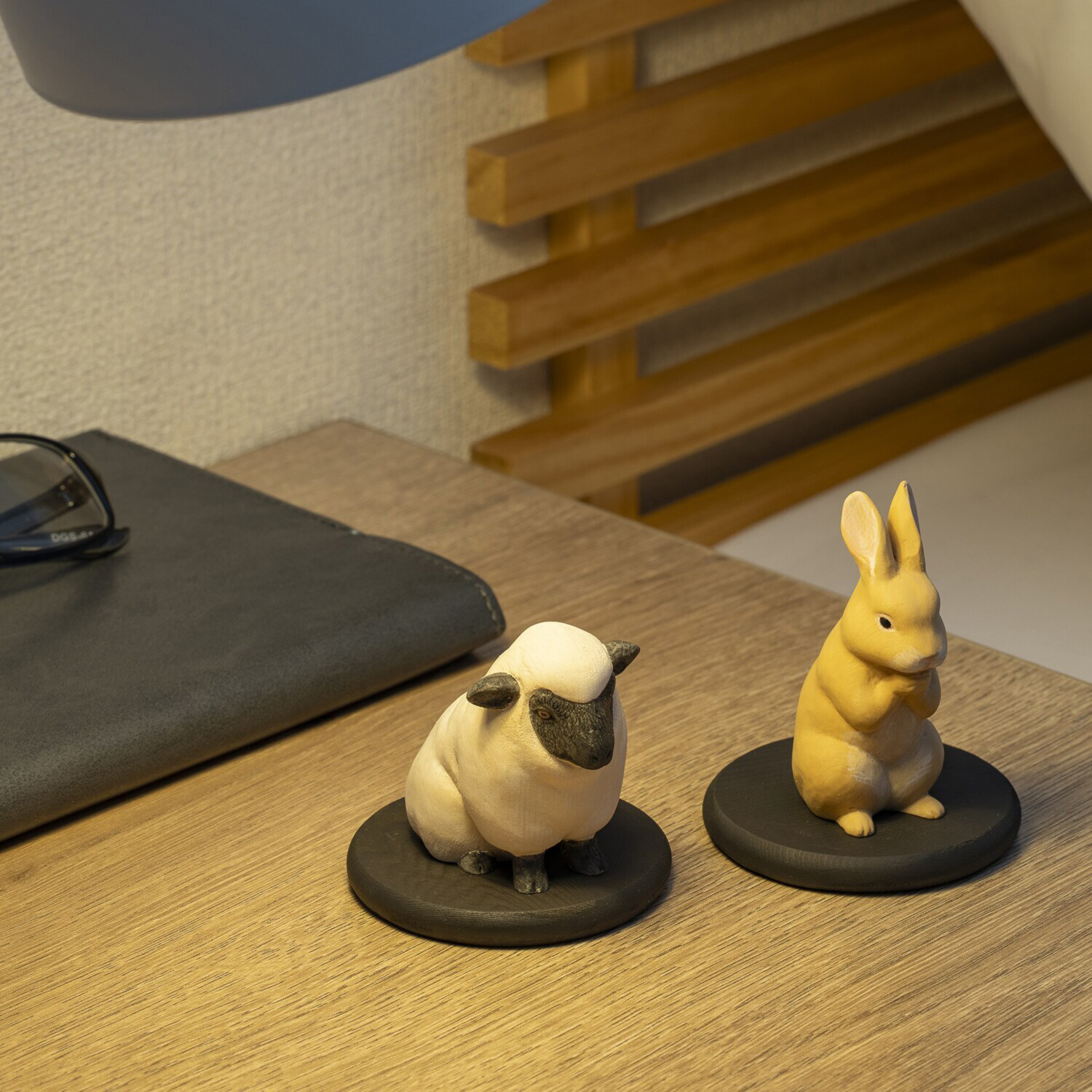 十二支木彫りコレクション「未（ひつじ）」正因山実相院 妙法寺開眼