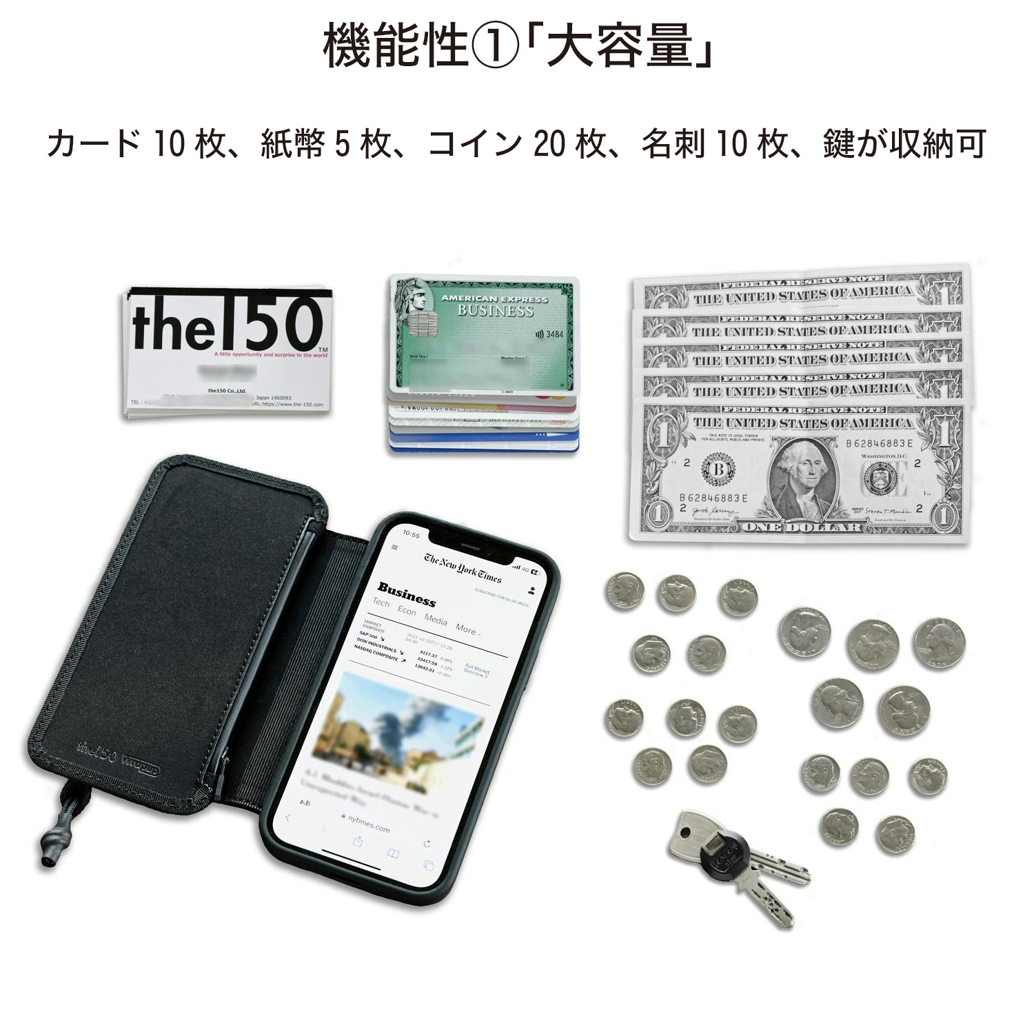 財布一体型 iPhoneケース Wrapup ...の詳細画像2
