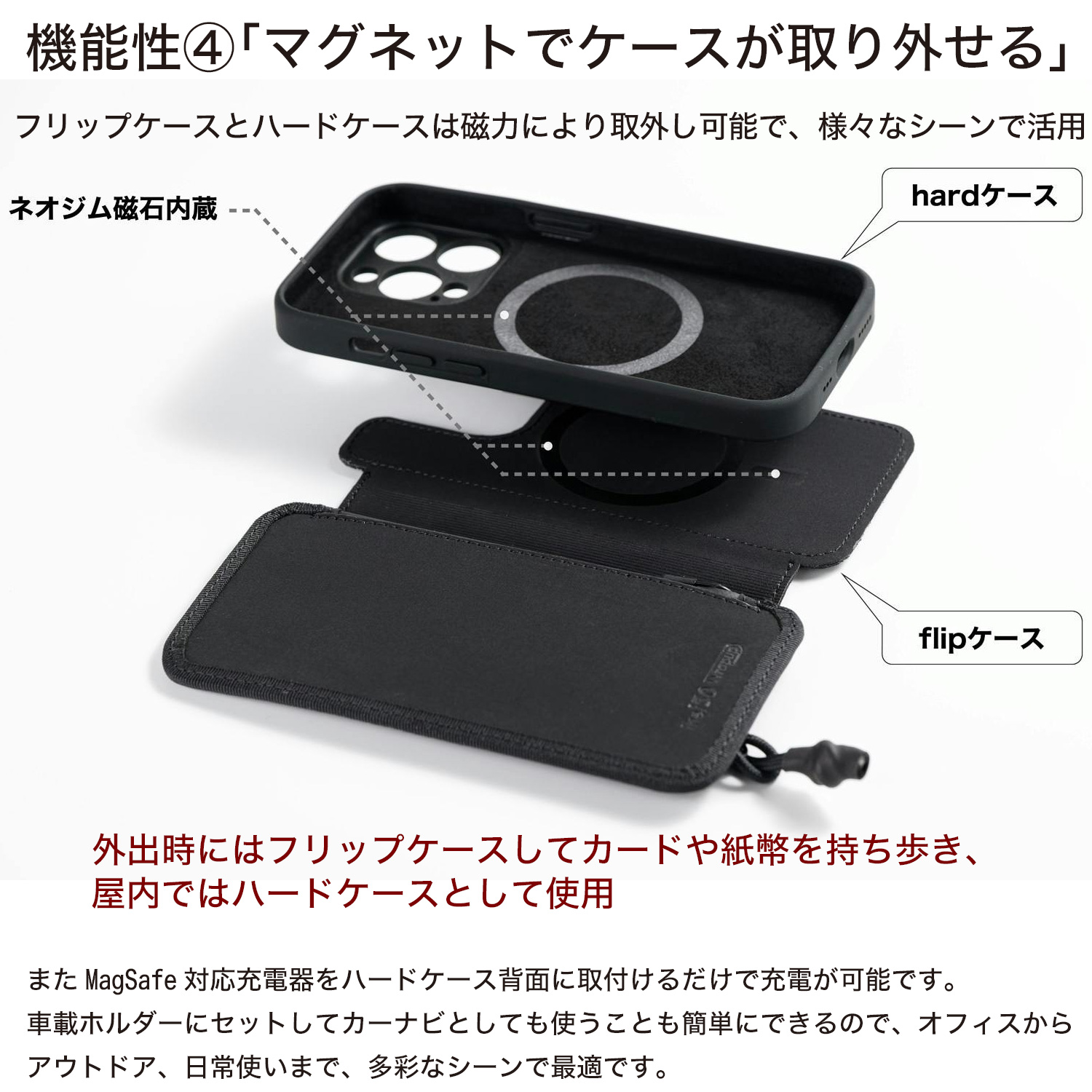 Wrapup iPhone 16用ケース トコナッツレザー Wrapup for iPhone16Pro/16/15Pro/15/14Pro/14/13Pro/13/12Pro/12