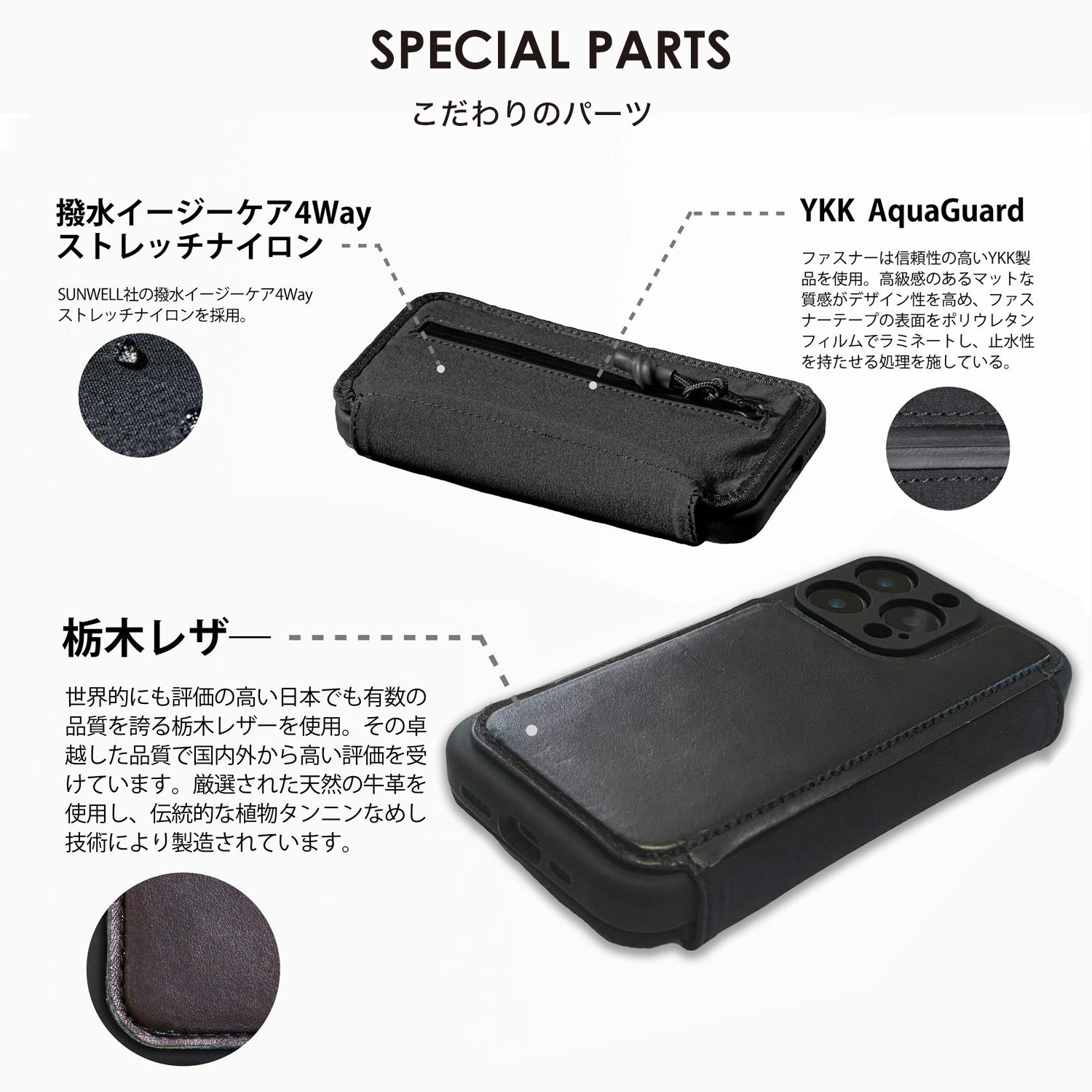 財布一体型 iPhoneケース Wrapup iPhone16 / 15 / 14 / 13 / 12