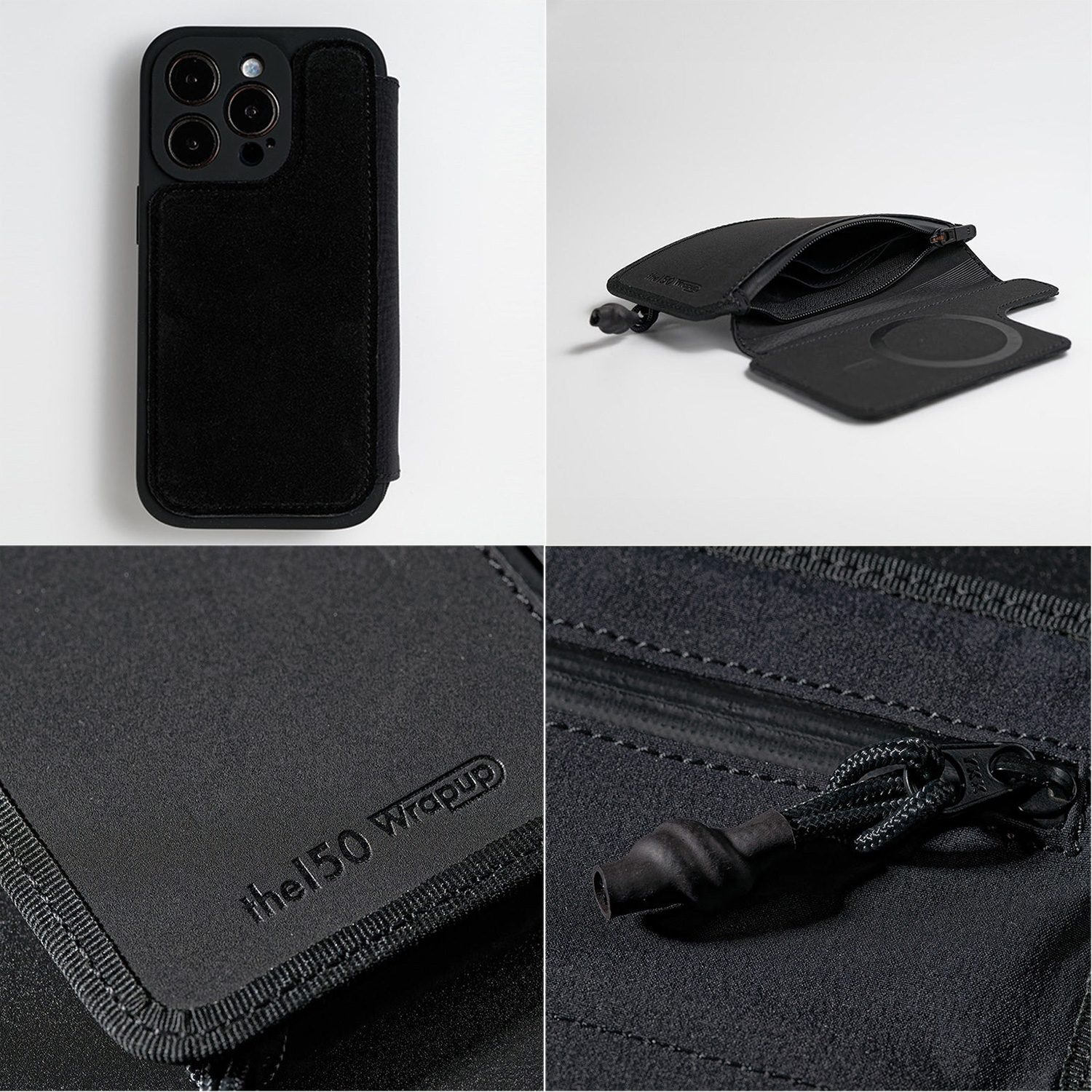 Wrapup iPhone 16用ケース トコナッツレザー Wrapup for iPhone16Pro/16/15Pro/15/14Pro/14/13Pro/13/12Pro/12