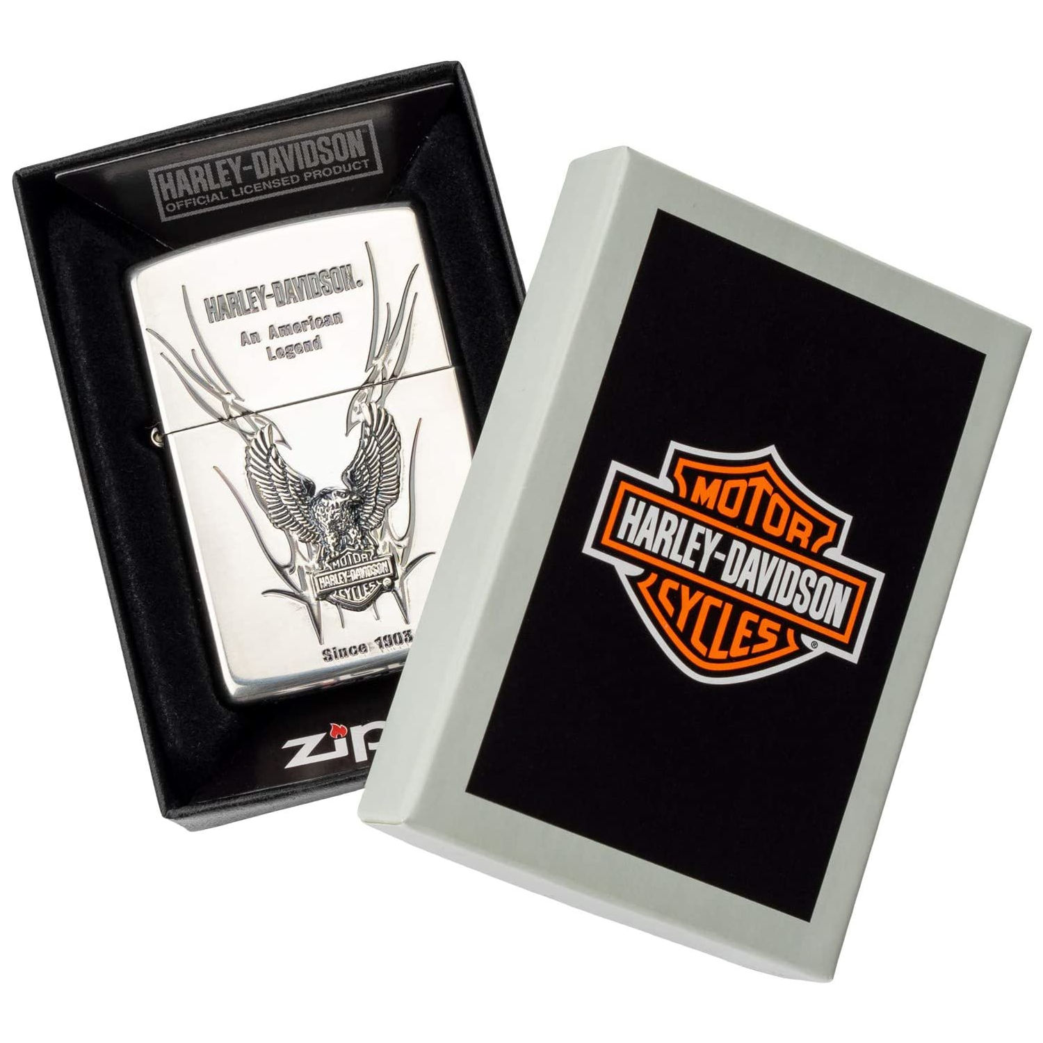 ZIPPO（ジッポー） 日本限定 正規品 ZIPPO HARLEY-DAVIDSON エスメタル