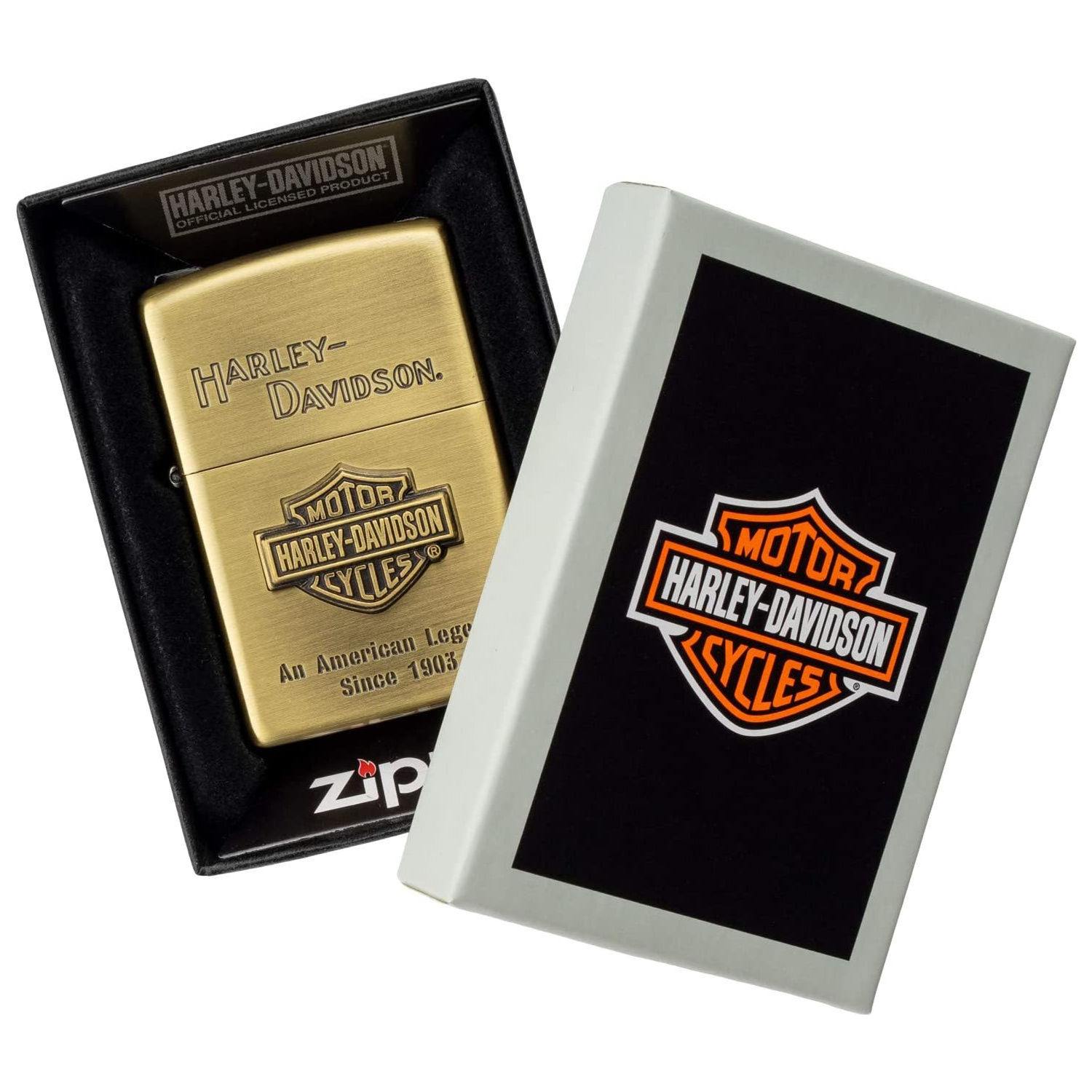 ZIPPO（ジッポー） 日本限定 正規品 ZIPPO HARLEY-DAVIDSON エスメタル