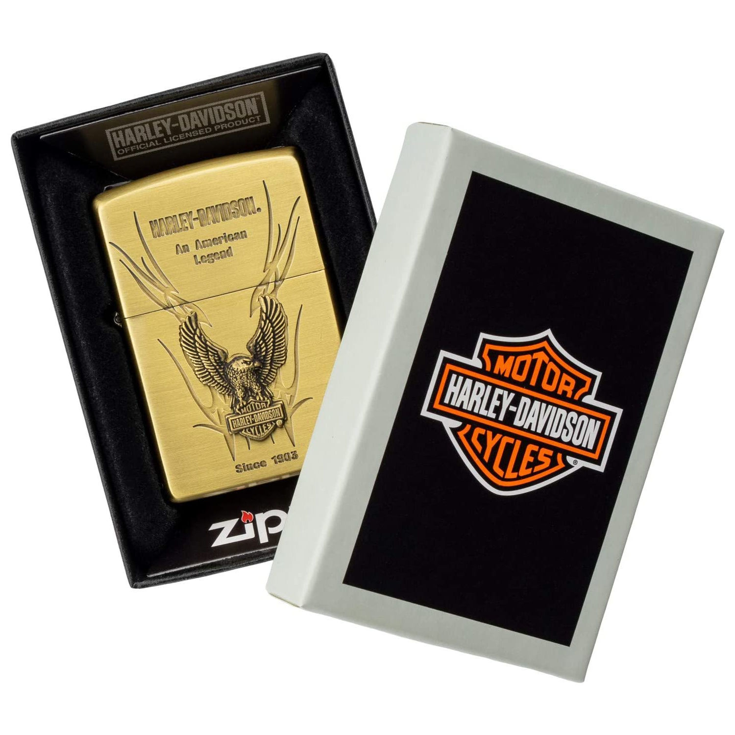 ZIPPO（ジッポー） 日本限定 正規品 ZIPPO HARLEY-DAVIDSON エスメタル