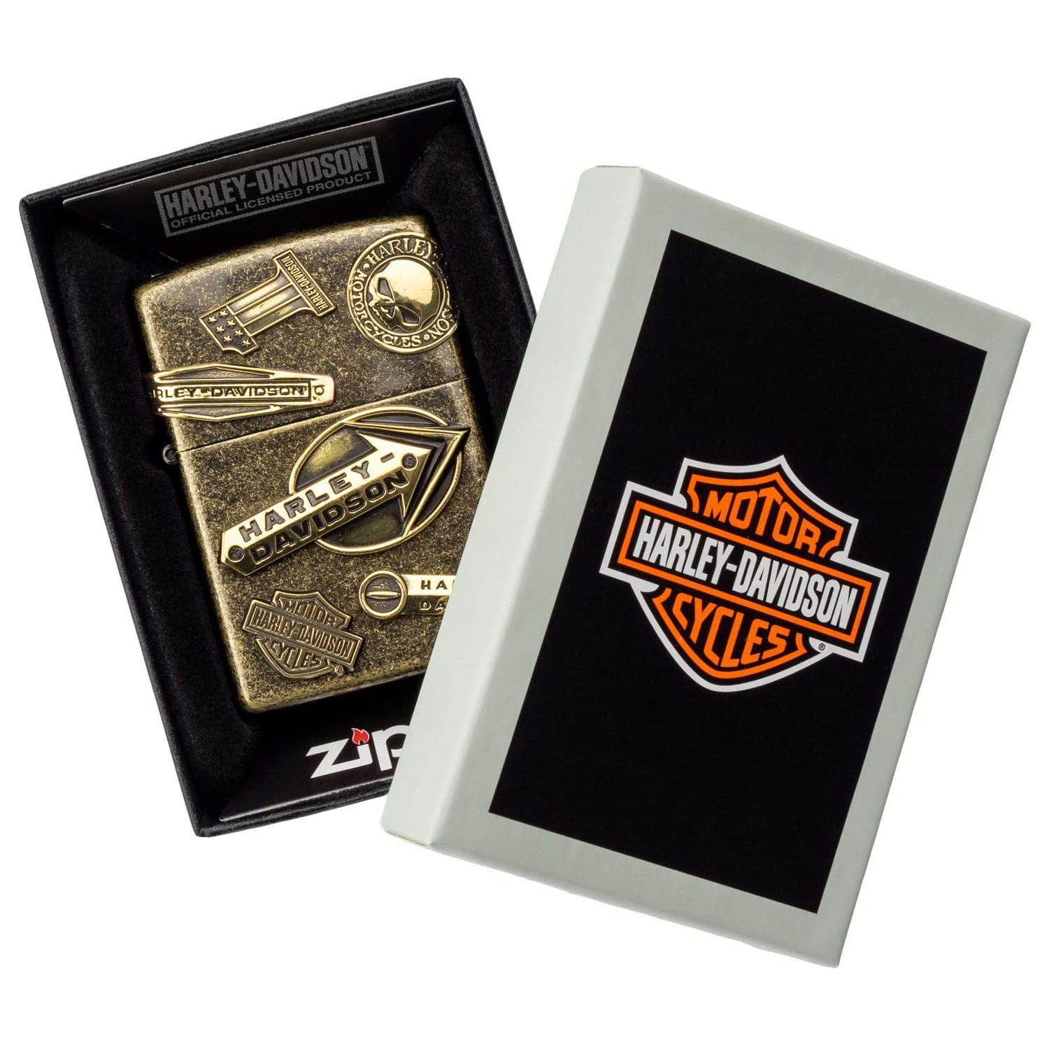ZIPPO ジッポー　ハーレーダビッドソン オイルライター 1994年製【希少品 ZIPPO（ジッポー） 日本限定 正規品 ZIPPO HARLEY-DAVIDSON HDP-64