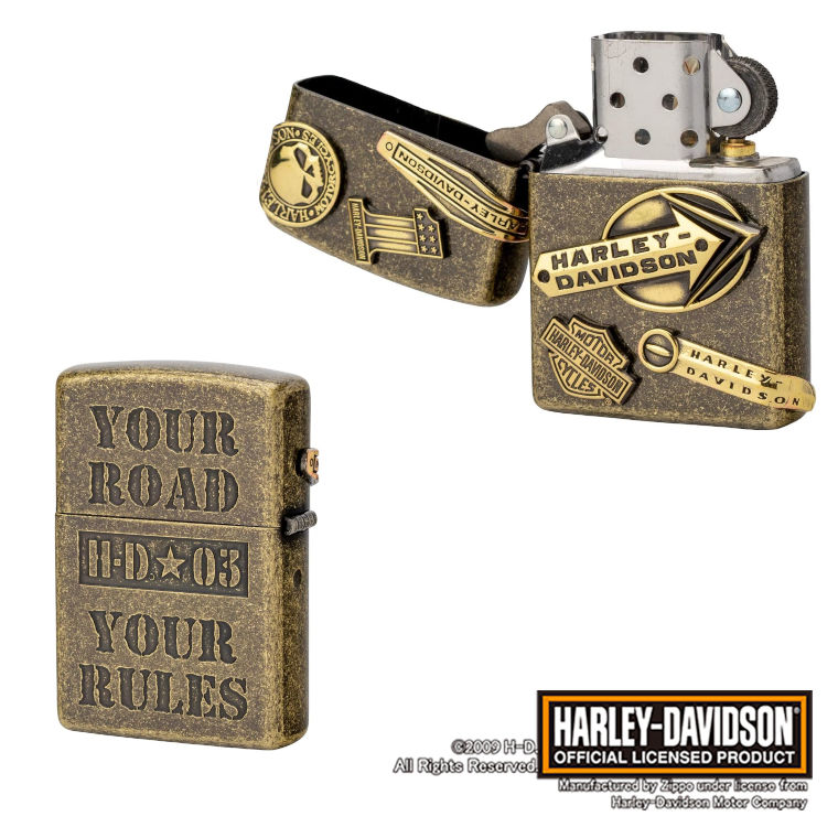 ZIPPO 日本限定 正規品 HARLEY-DAVIDSON HDP-64 メイクメタル