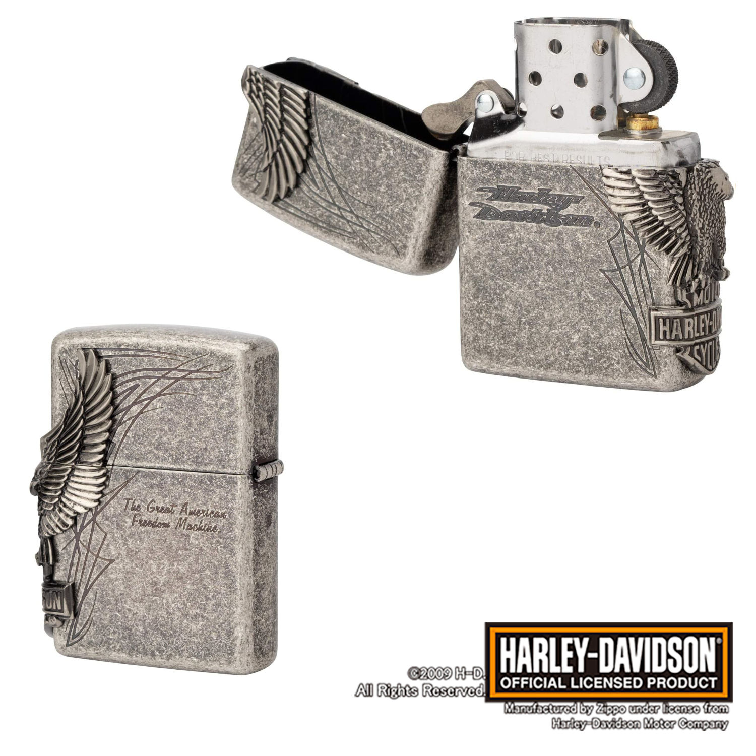 ZIPPO（ジッポー） 日本限定 正規品 ZIPPO HARLEY-DAVIDSON HDP-65