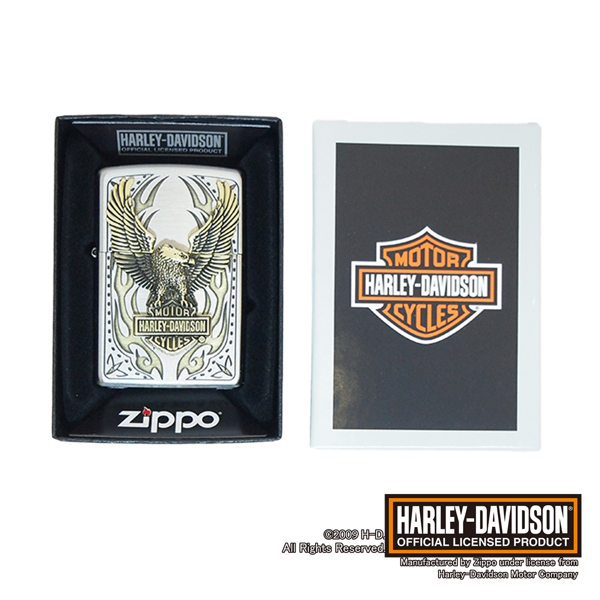 ZIPPO（ジッポー） ZIPPO HARLEY-DAVIDSON HDP-73 ビッグメタル‐ジッポ