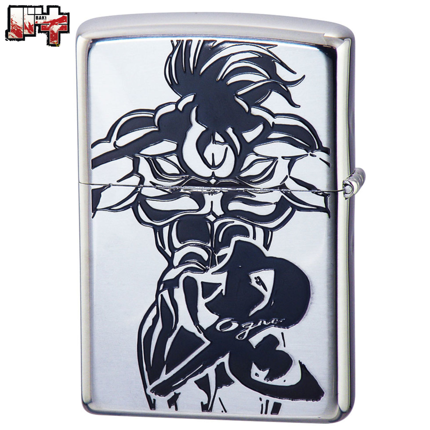 ZIPPO バキ 範馬勇次郎 両面加工‐板垣恵介 BAKI 刃牙 ジッポー ライター ジッポ Zippo オイルライター zippo ライター 正規品