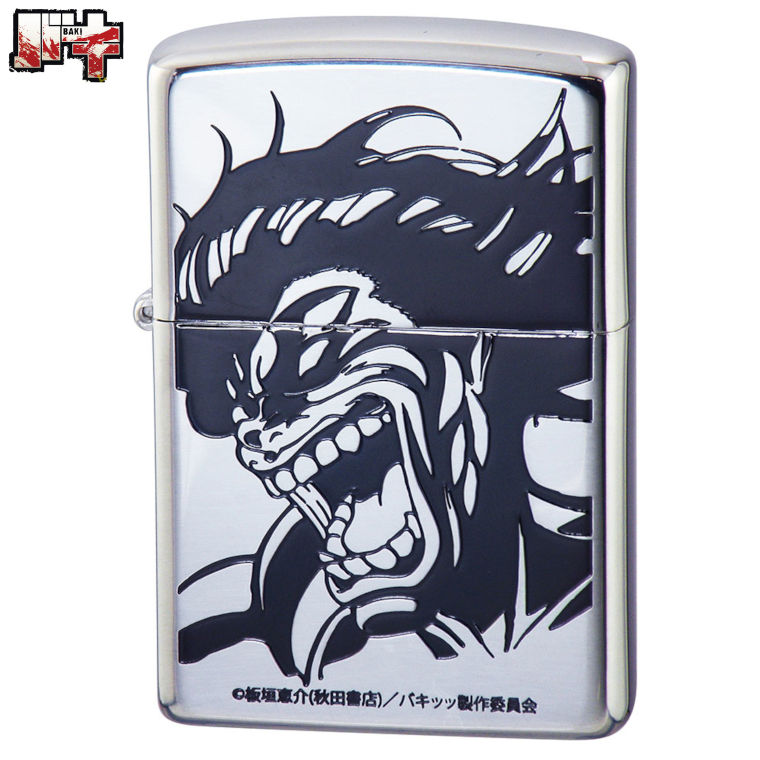 ZIPPO バキ 範馬勇次郎 両面加工‐板垣恵介 BAKI 刃牙 ジッポー ライター ジッポ Zippo オイルライター zippo ライター 正規品