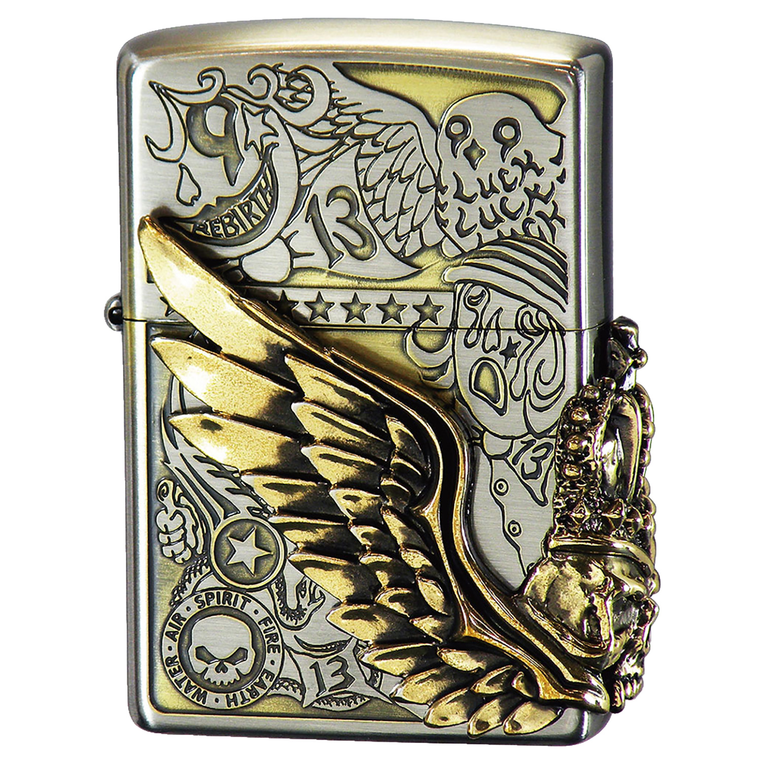 ZIPPO（ジッポー） フォーチュンヘッド SV イブシバレル ‐ 3面連続加工 