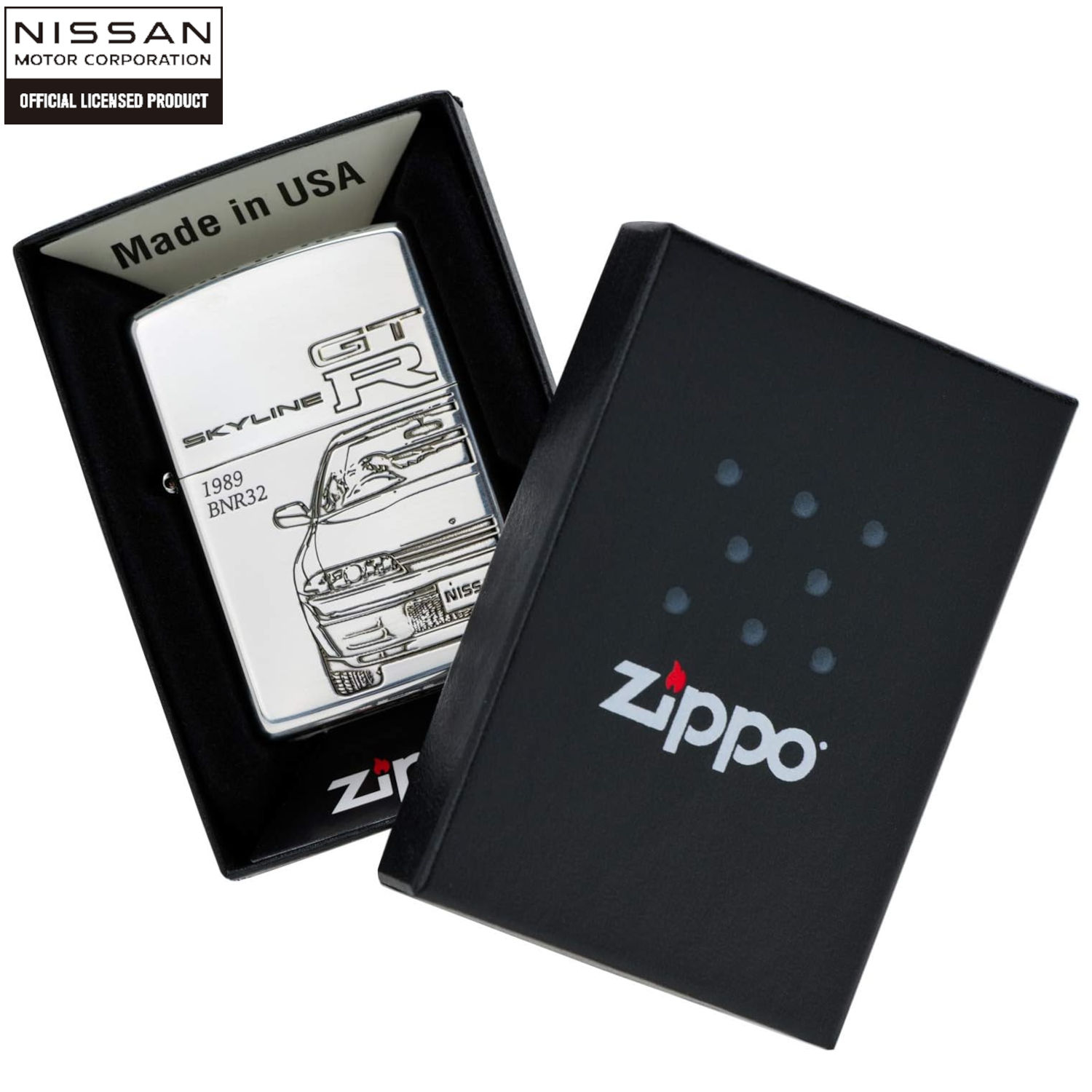 ZIPPO（ジッポー） 日産 ZIPPO NISSAN SKYLINE GT-R BNR32 生誕50周年