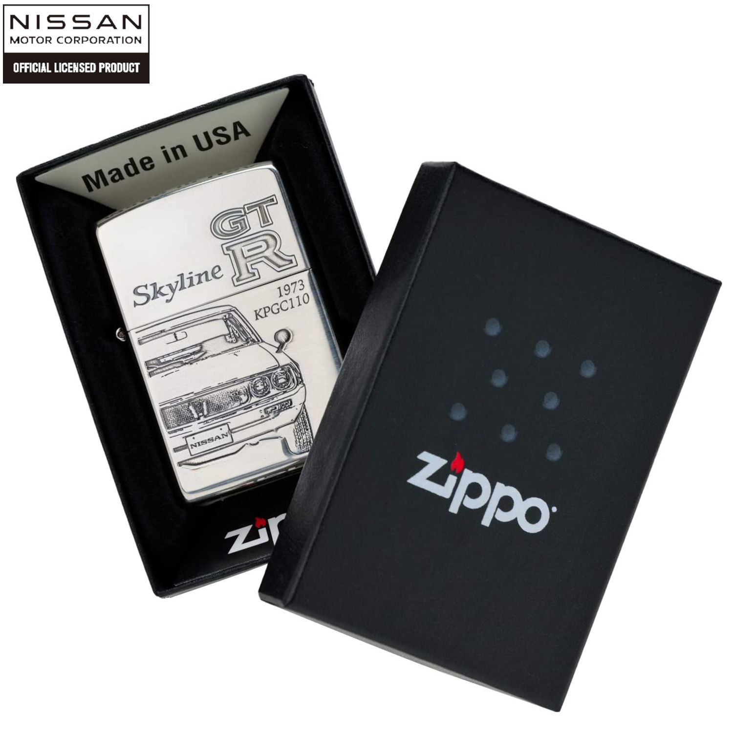 ZIPPO（ジッポー） 日産 ZIPPO NISSAN SKYLINE GT-R KPGC110 生誕50