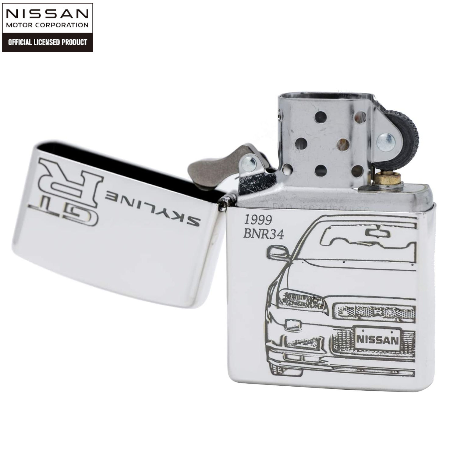 82MA○ZIPPO SKYLINE GTR 生誕50周年記念 ジッポ ライター