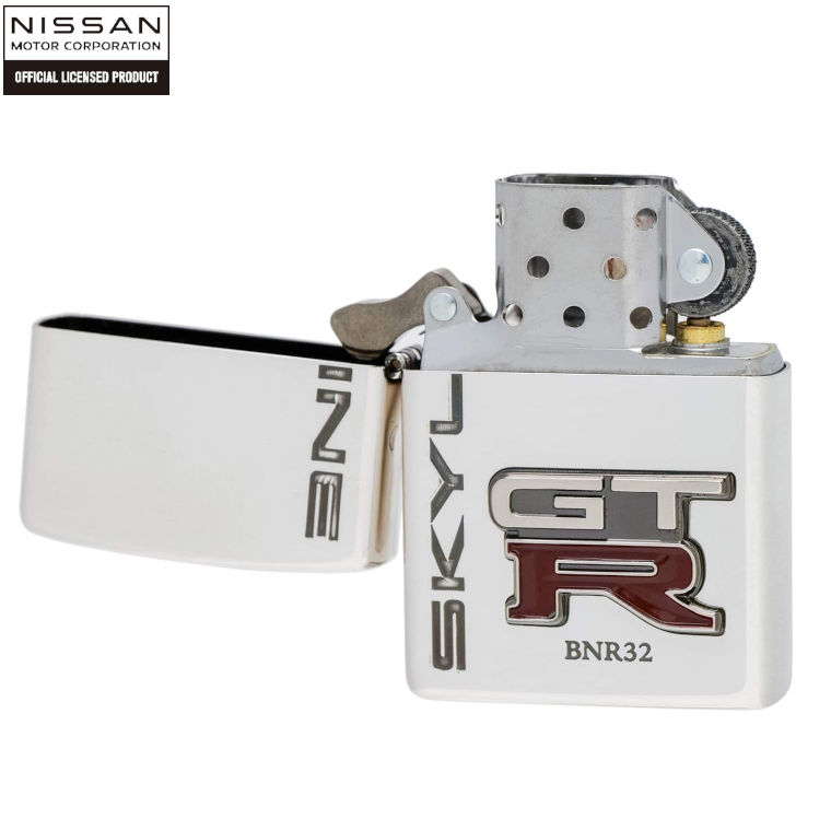 ZIPPO 日産 NISSAN SKYLINE GT-R BNR32 エンブレム SV