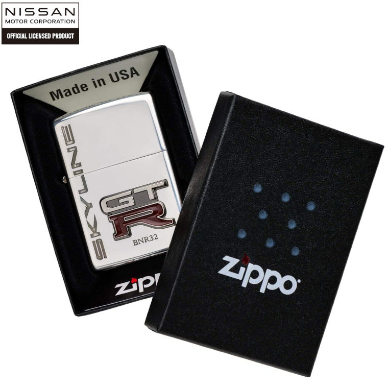 ZIPPO（ジッポー） 日産 ZIPPO NISSAN SKYLINE GT-R BNR32 エンブレム 