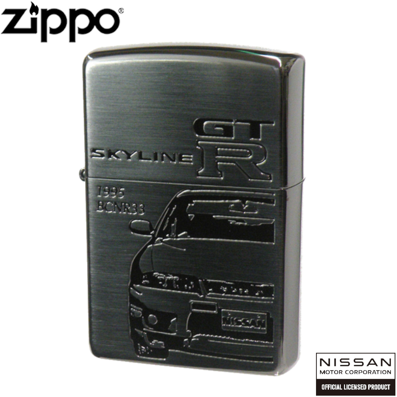 ZIPPO（ジッポー） 日産 ZIPPO NISSAN SKYLINE GT-R BCNR33 BK