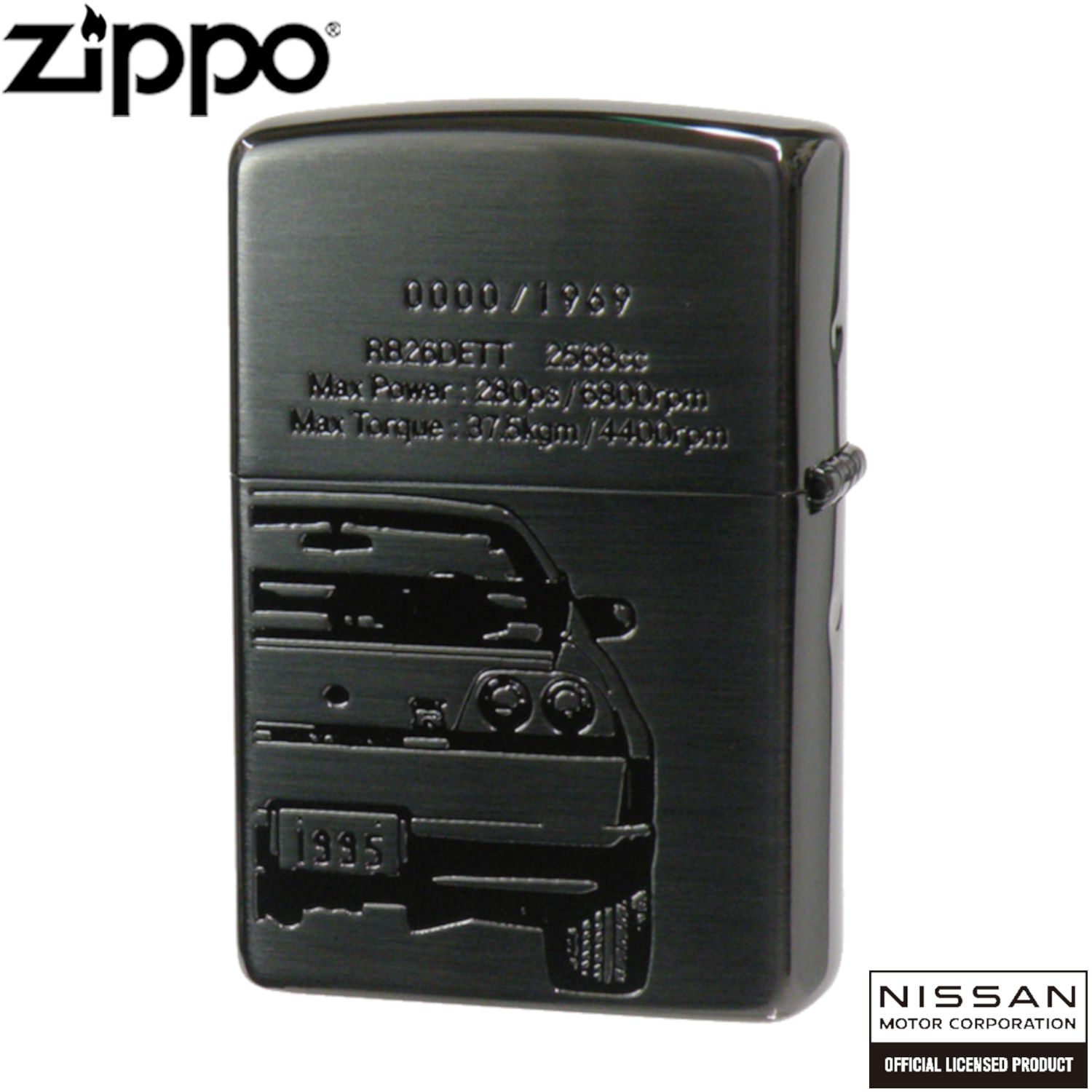 ZIPPO（ジッポー） 日産 ZIPPO NISSAN SKYLINE GT-R BCNR33 BK
