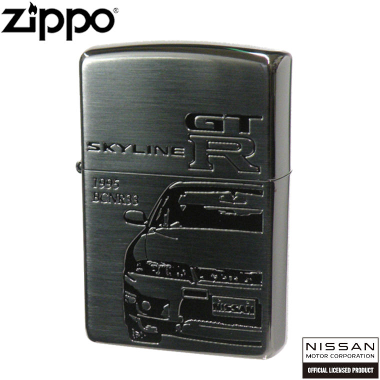 ZIPPO（ジッポー） 日産 ZIPPO NISSAN SKYLINE GT-R BCNR33 BK