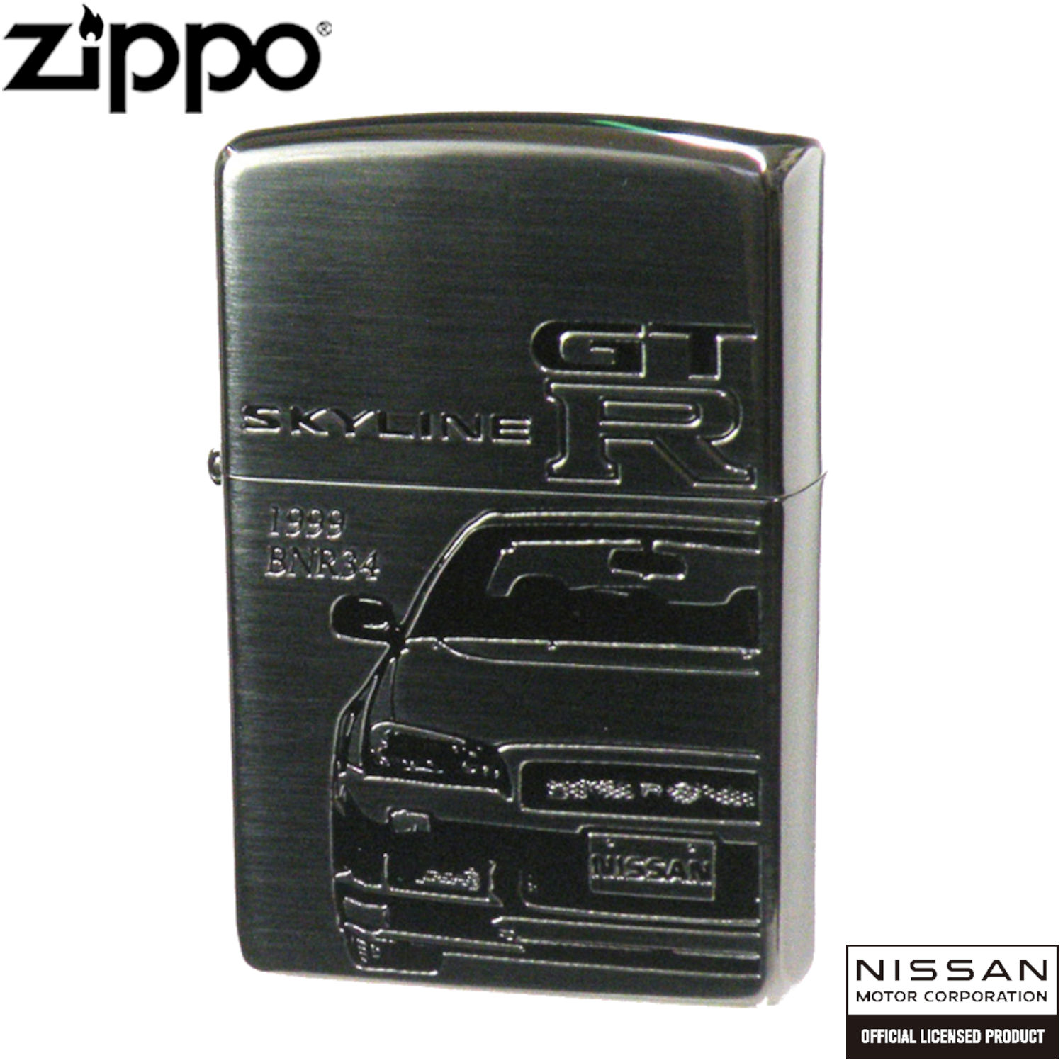 ZIPPO（ジッポー） 日産 ZIPPO NISSAN SKYLINE GT-R BNR34 BK ブラック