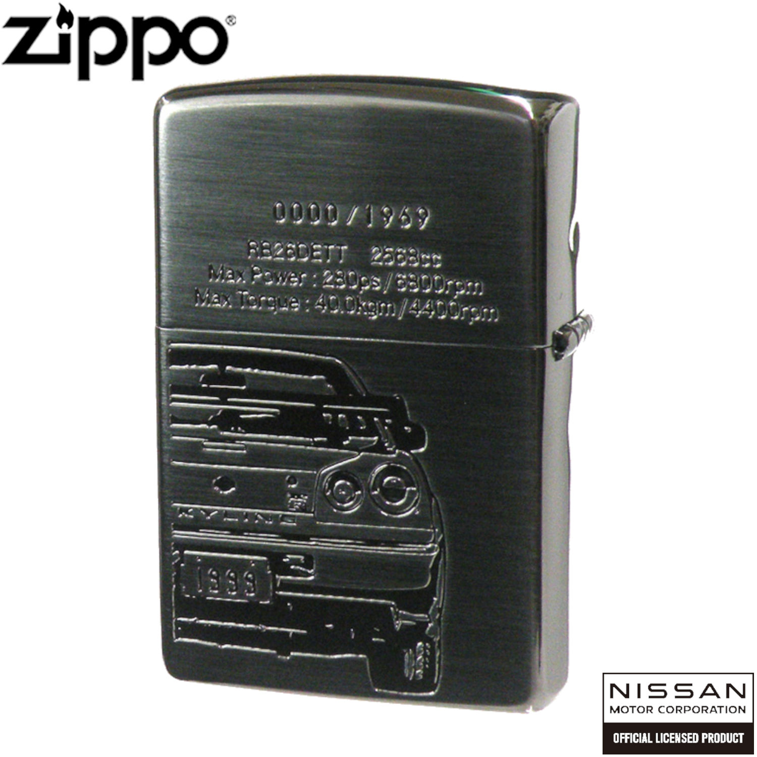 ZIPPO（ジッポー） 日産 ZIPPO NISSAN SKYLINE GT-R BNR34 BK ブラック