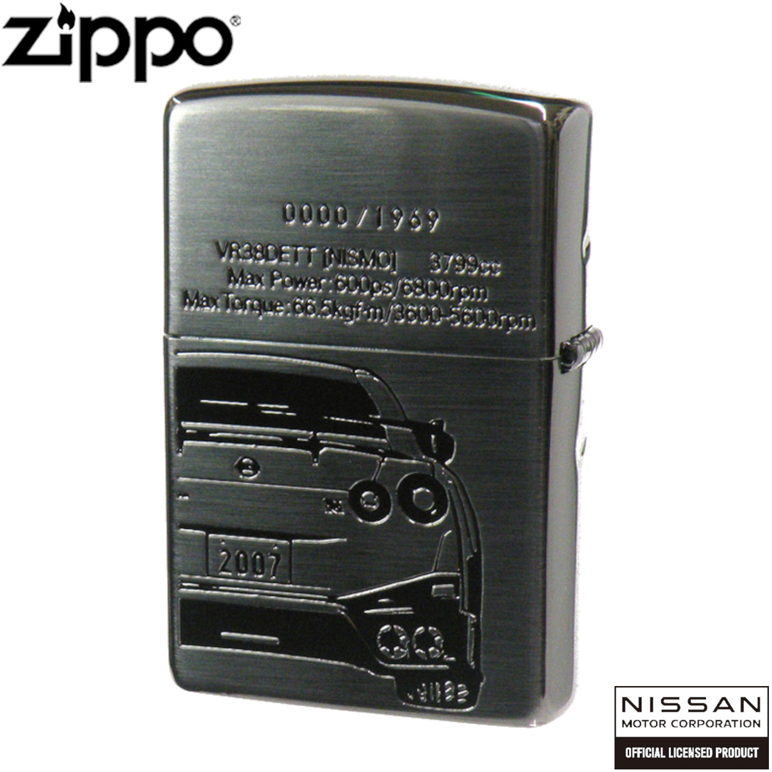 ZIPPO（ジッポー） 日産 ZIPPO NISSAN SKYLINE GT-R R-35 BK ブラック