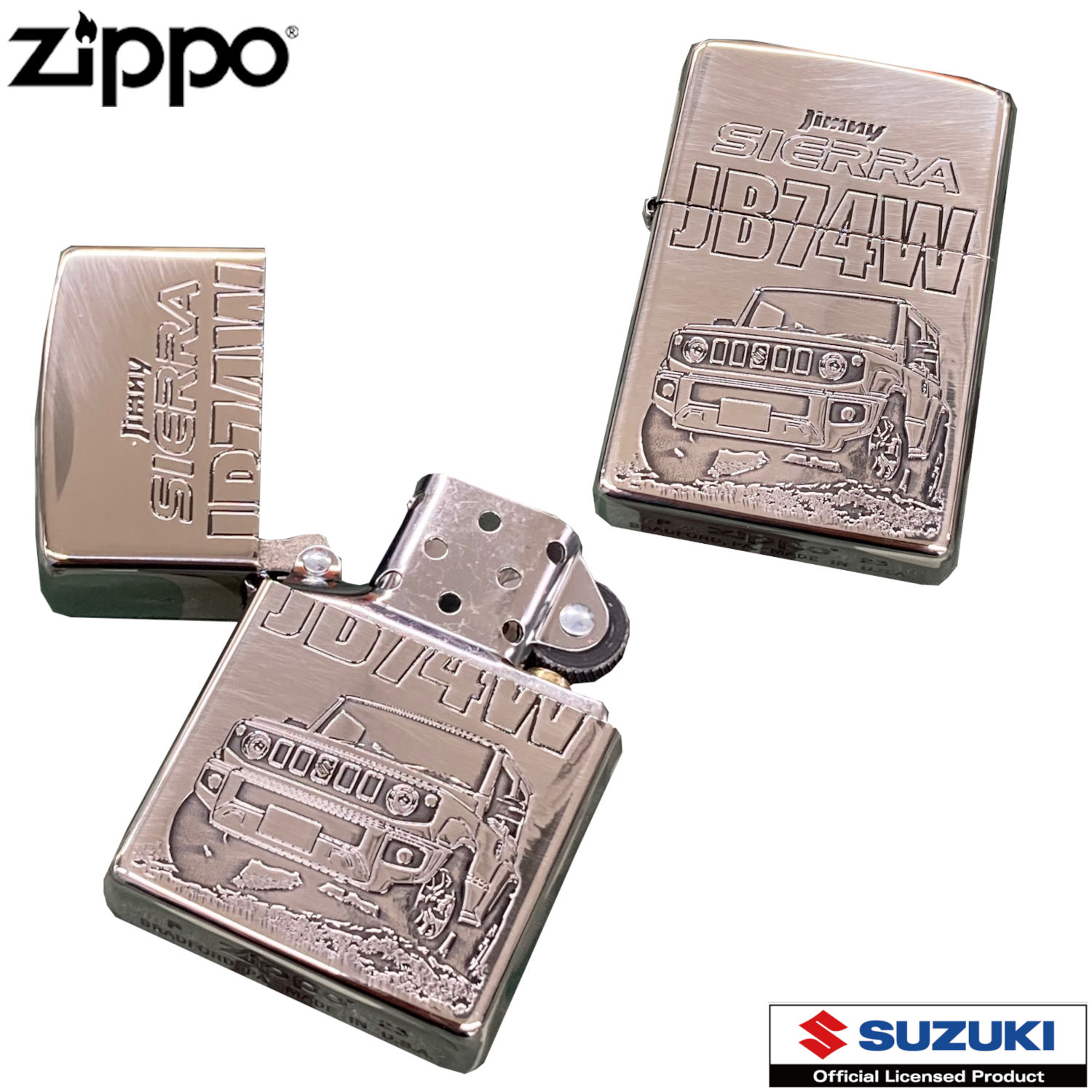 170590 現状品 ZIPPO ジッポ オイルライター SIERRA SUZUKI [1000023026383] ZIPPO（ジッポー） ZIPPO SUZUKI SIERRA Ni スズキ ジムニー シエラ