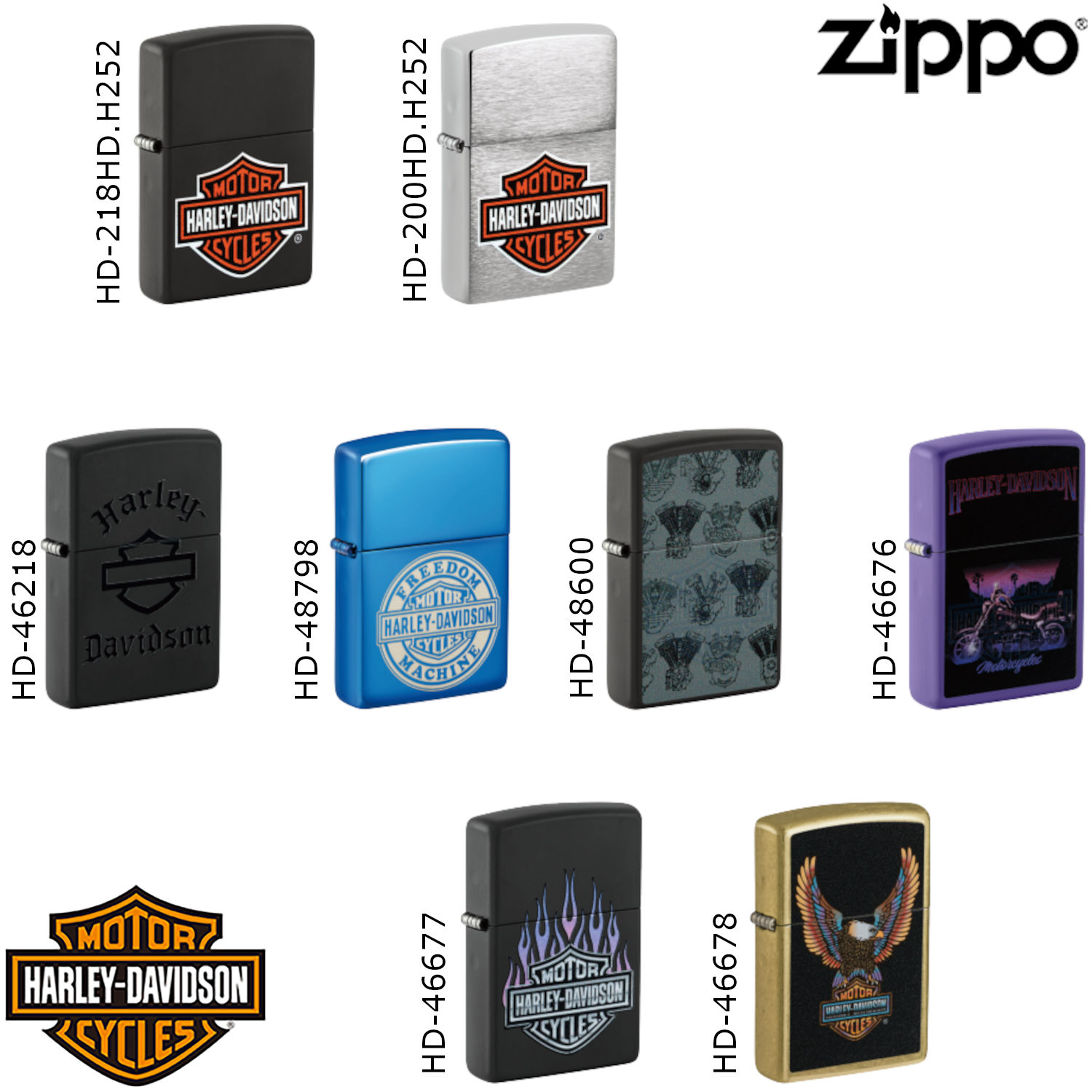 ZIPPO（ジッポー） ZIPPO HARLEY-DAVIDSON HD-46218 USモデル ハーレー
