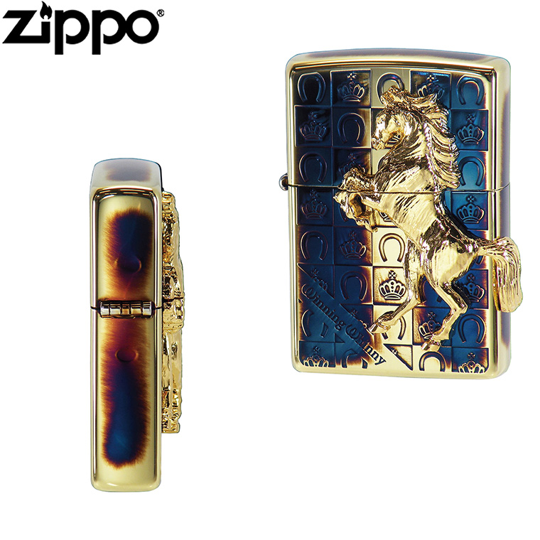 zippo ジッポ サクラバクシンオー 競馬 未使用 ゴールド 楽天市場】【ジッポ Zippo 馬】 Zippo ウイニングウイニー