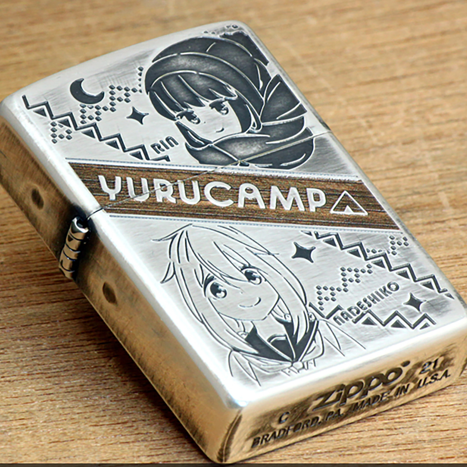 ZIPPO ゆるキャン△‐YURUCAMP リン ナデシコ ジッポー ライター ジッポ