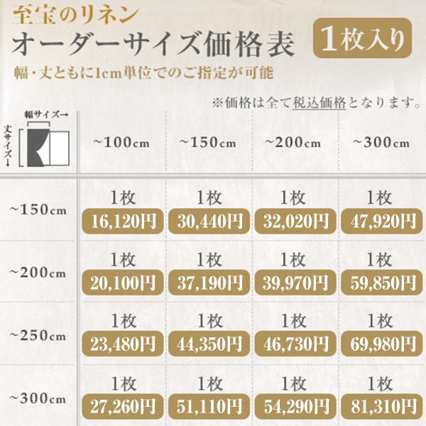 BONUS STORE｜5/5 0:00〜23:59 ベラルーシリネン生地100％で作る珠玉のカーテン「至宝のリネン」 幅151cm〜200cm×丈201cm〜250cm_13
