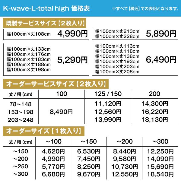 レースカーテン ミラー 防炎 K-wave-L-total high 生地サンプル 採寸メジャー付き｜kurenai｜15